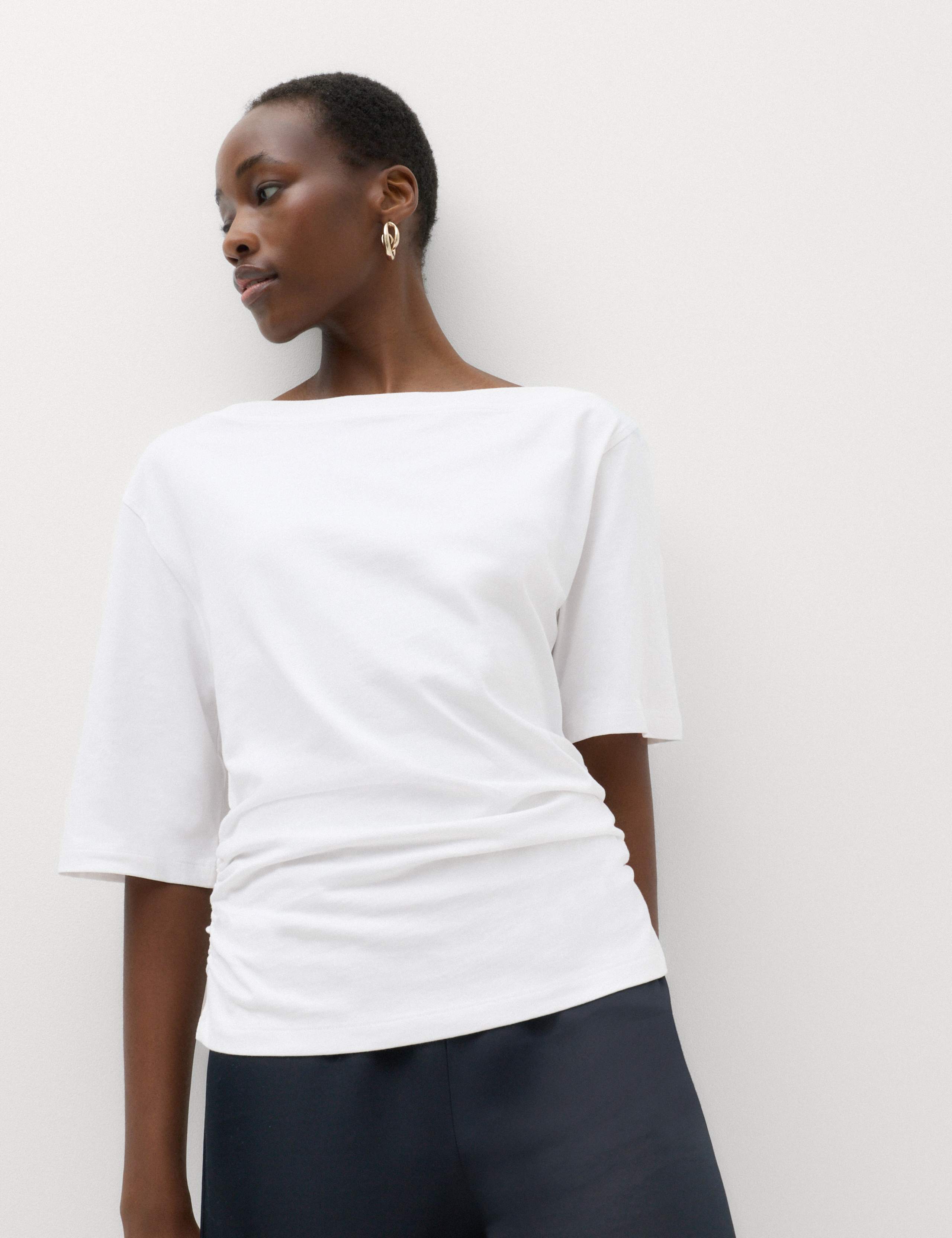 Pure Cotton Off The Shoulder Top