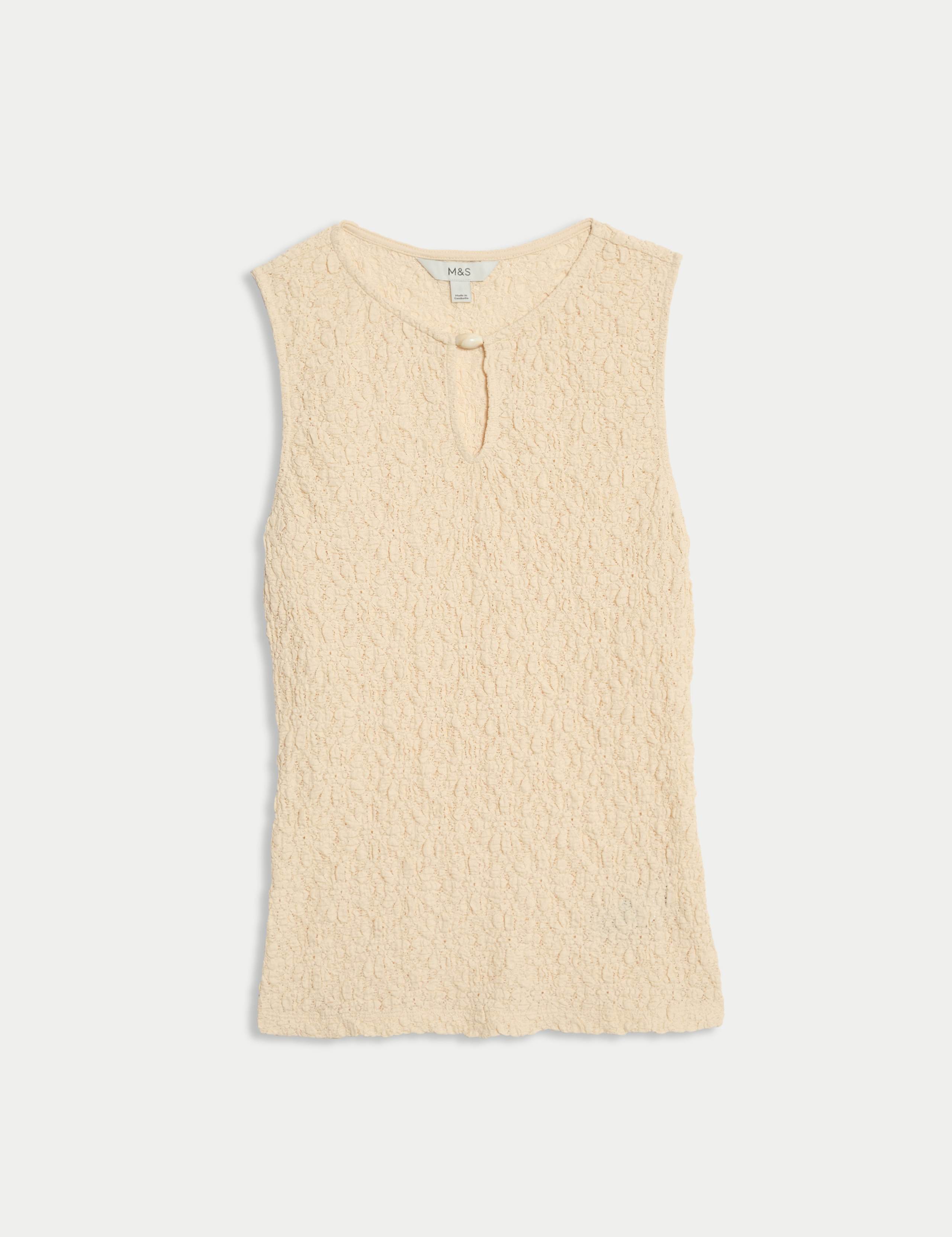 Cotton Rich Textured Vest