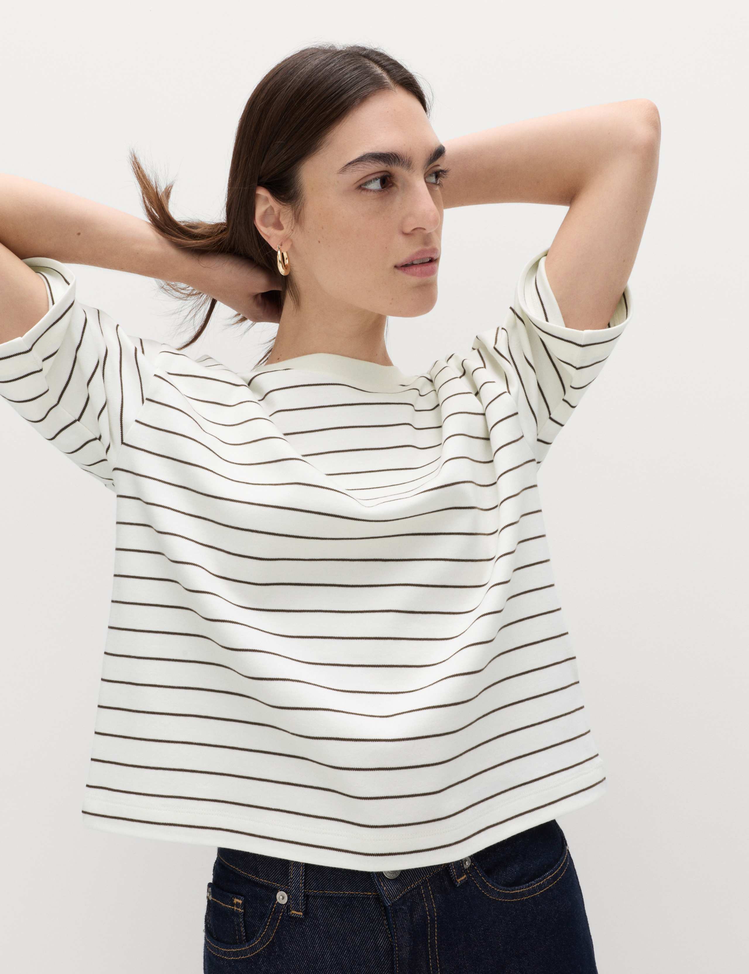 Pure Cotton Heavyweight Boxy Top