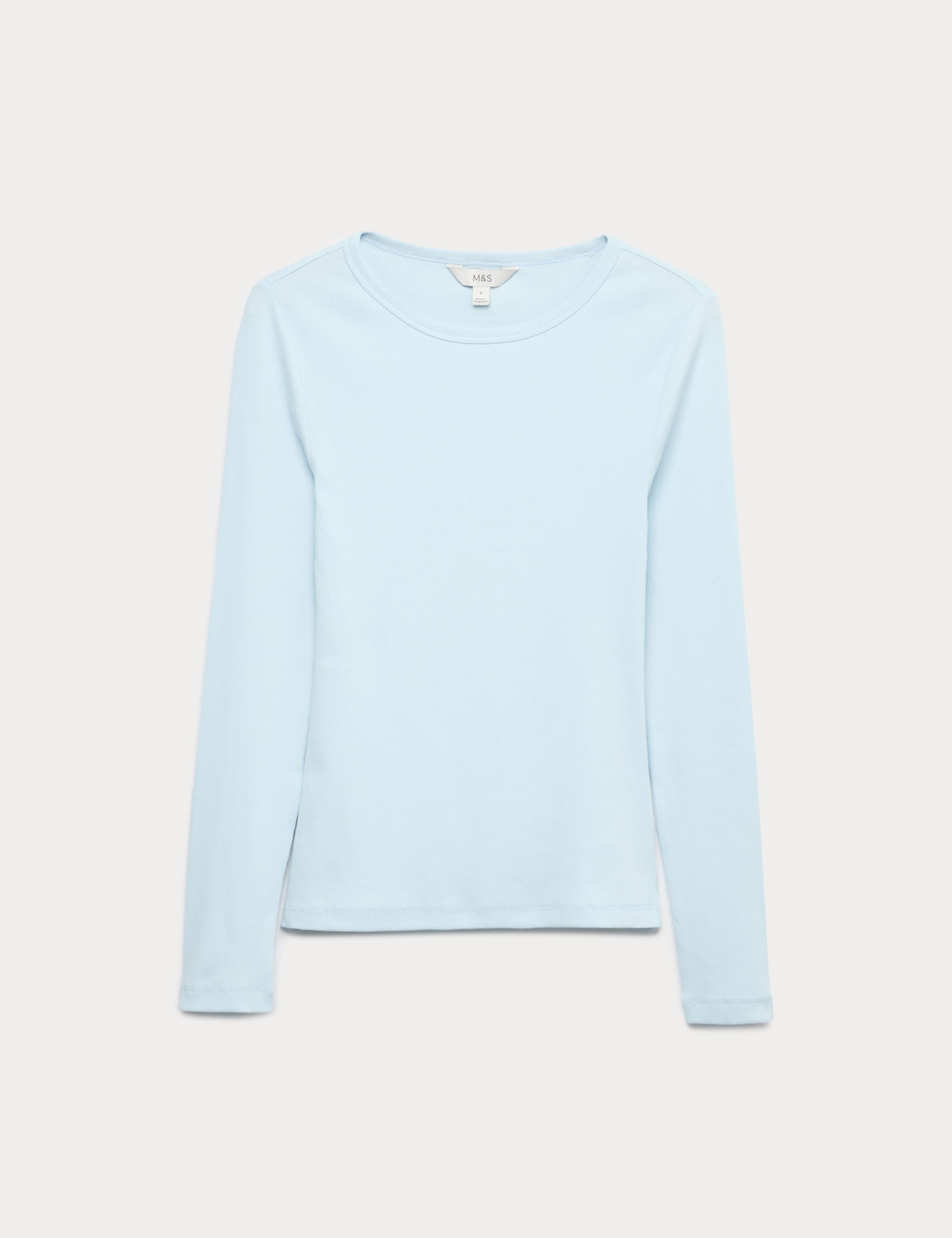 Cotton Rich Ribbed Top