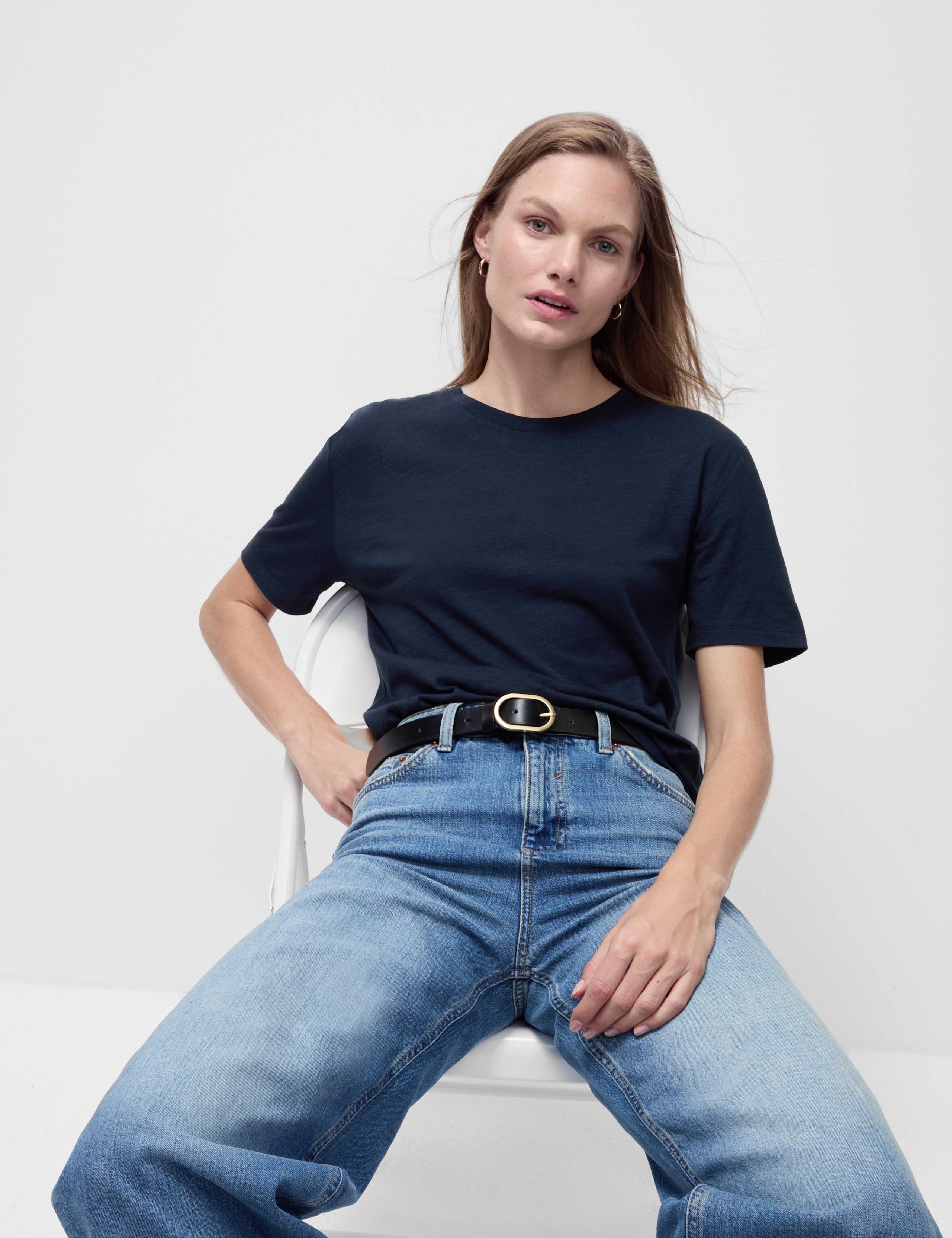 Cotton Modal Relaxed T-Shirt