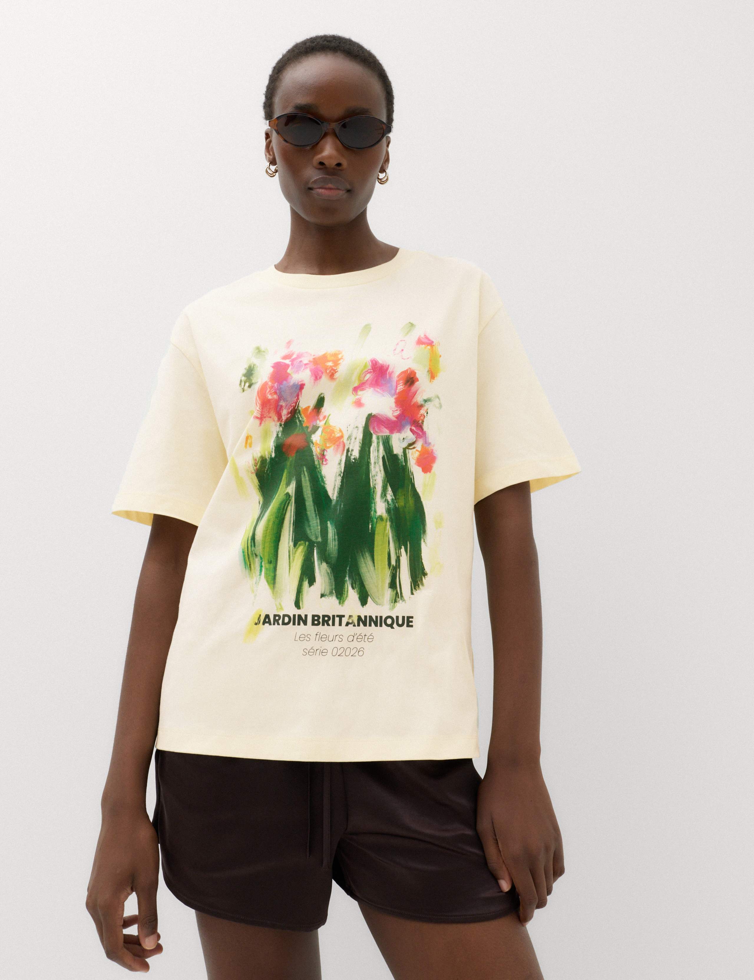 Pure Cotton Oversized Graphic T-Shirt