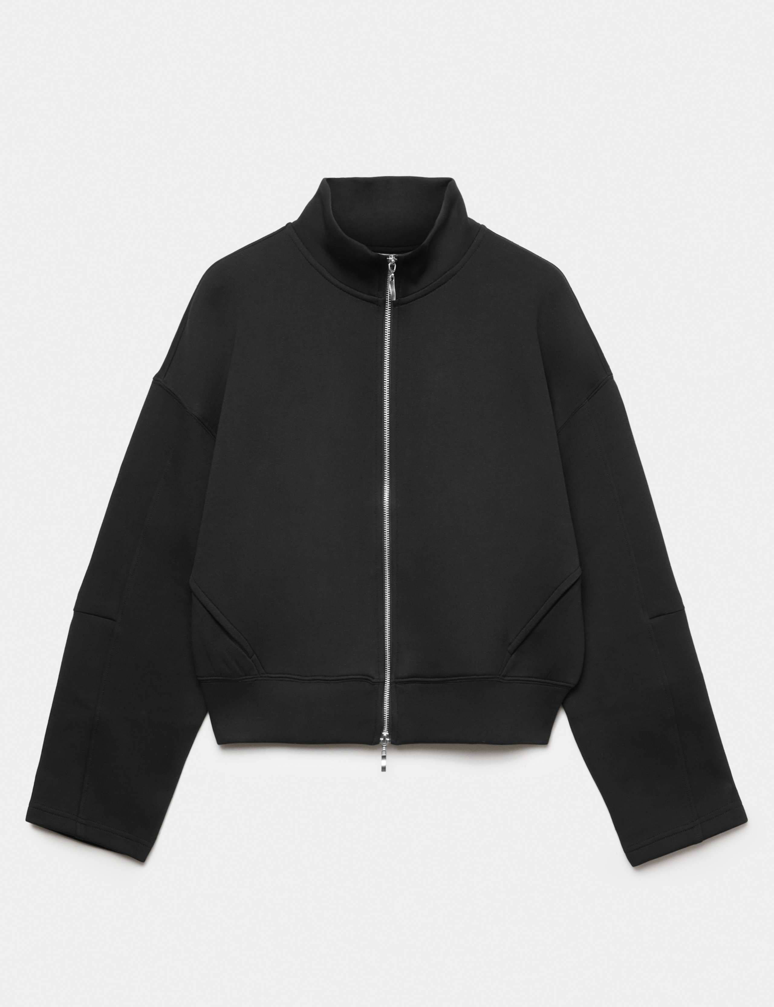 Cotton Rich Scuba Zip Up Sweatshirt
