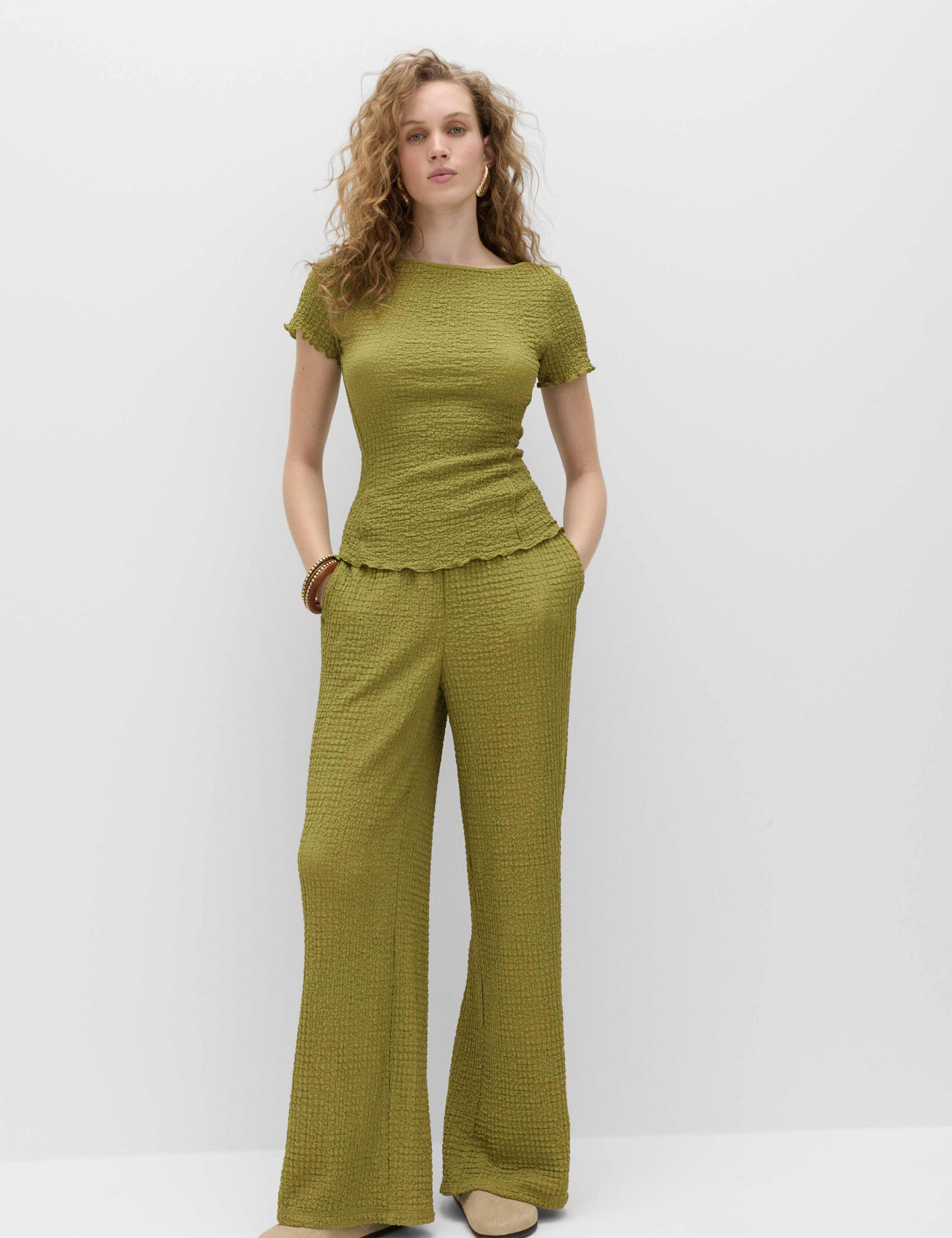 Textured Top & Trouser Set 5 of 6