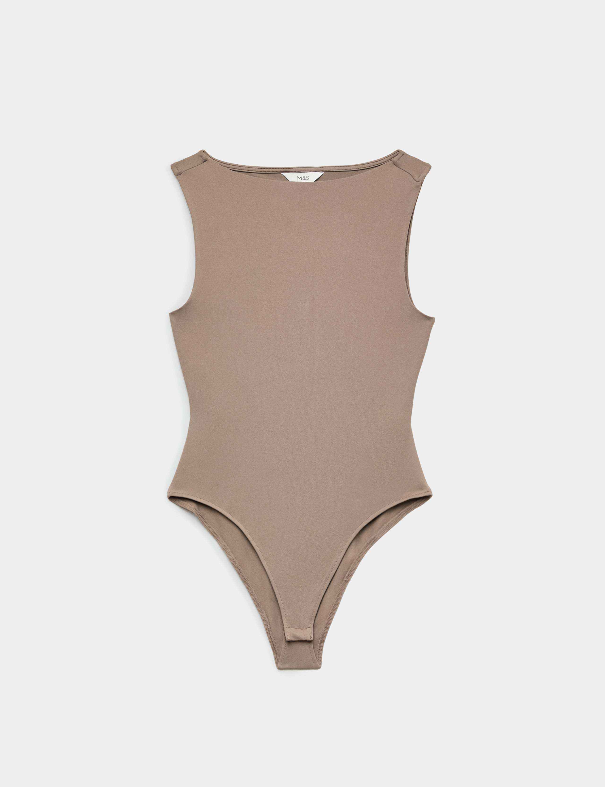 Slash Neck Vest Bodysuit