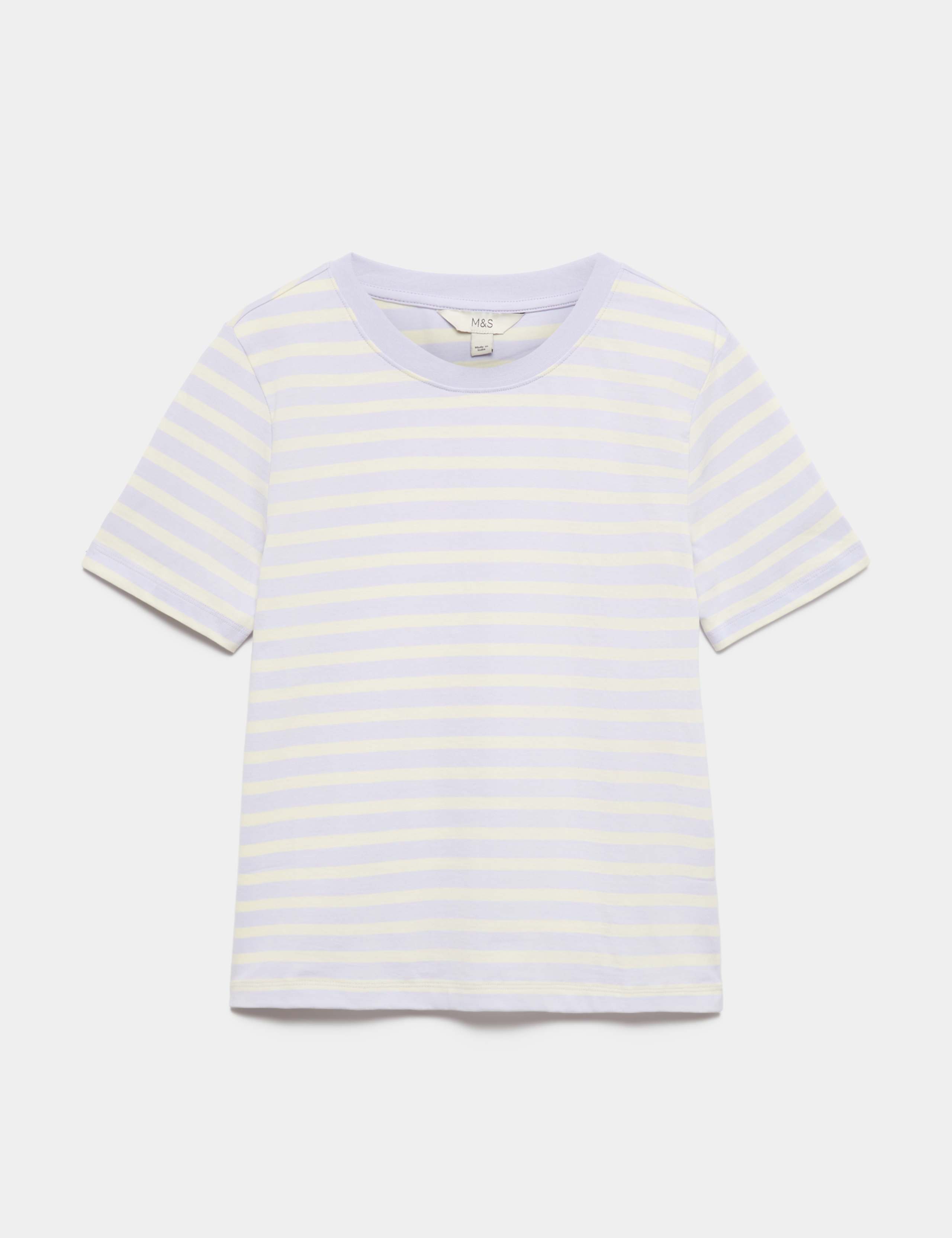 Pure Cotton Striped Everyday Fit T-Shirt