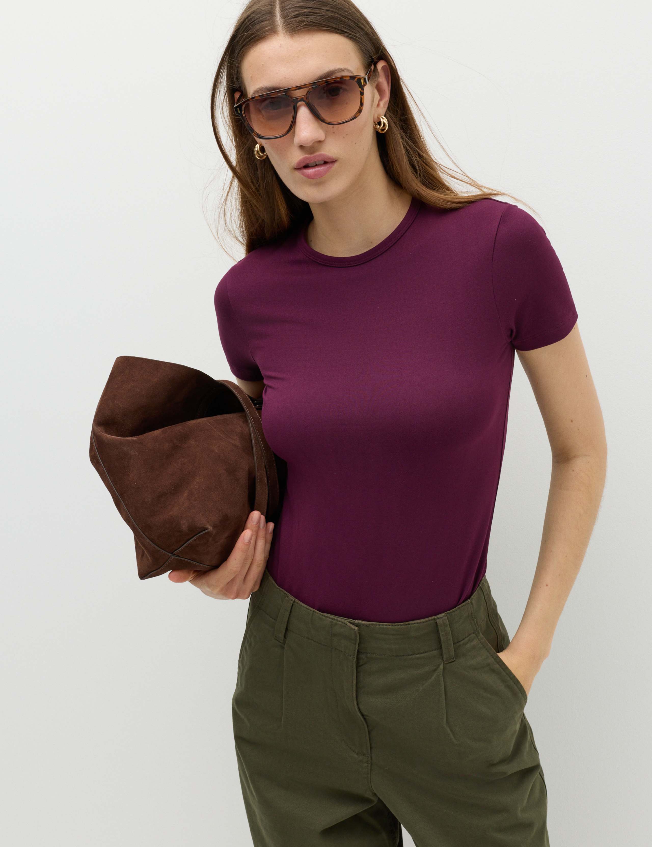 Crew Neck Second Skin T-Shirt