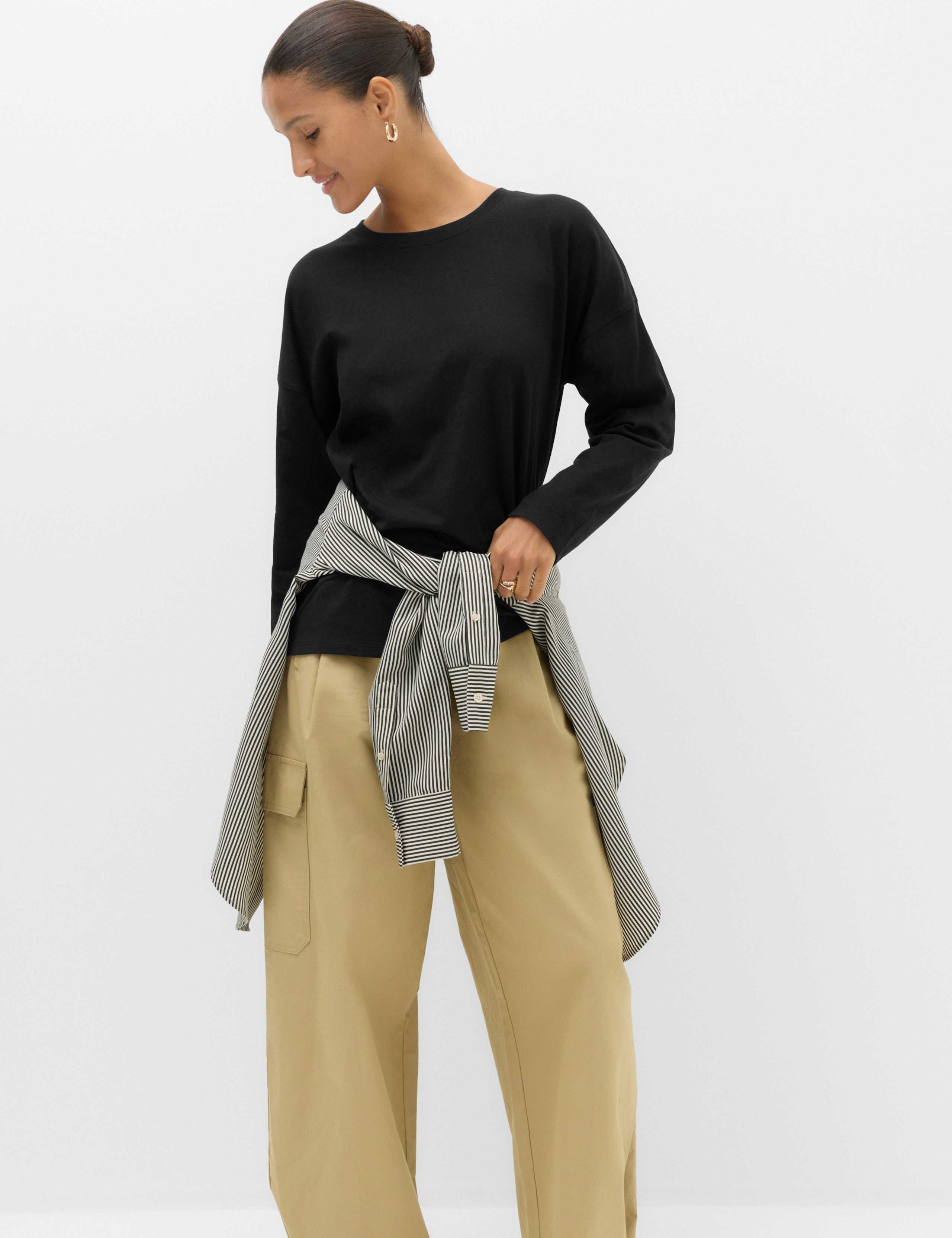 Pure Cotton Relaxed Top