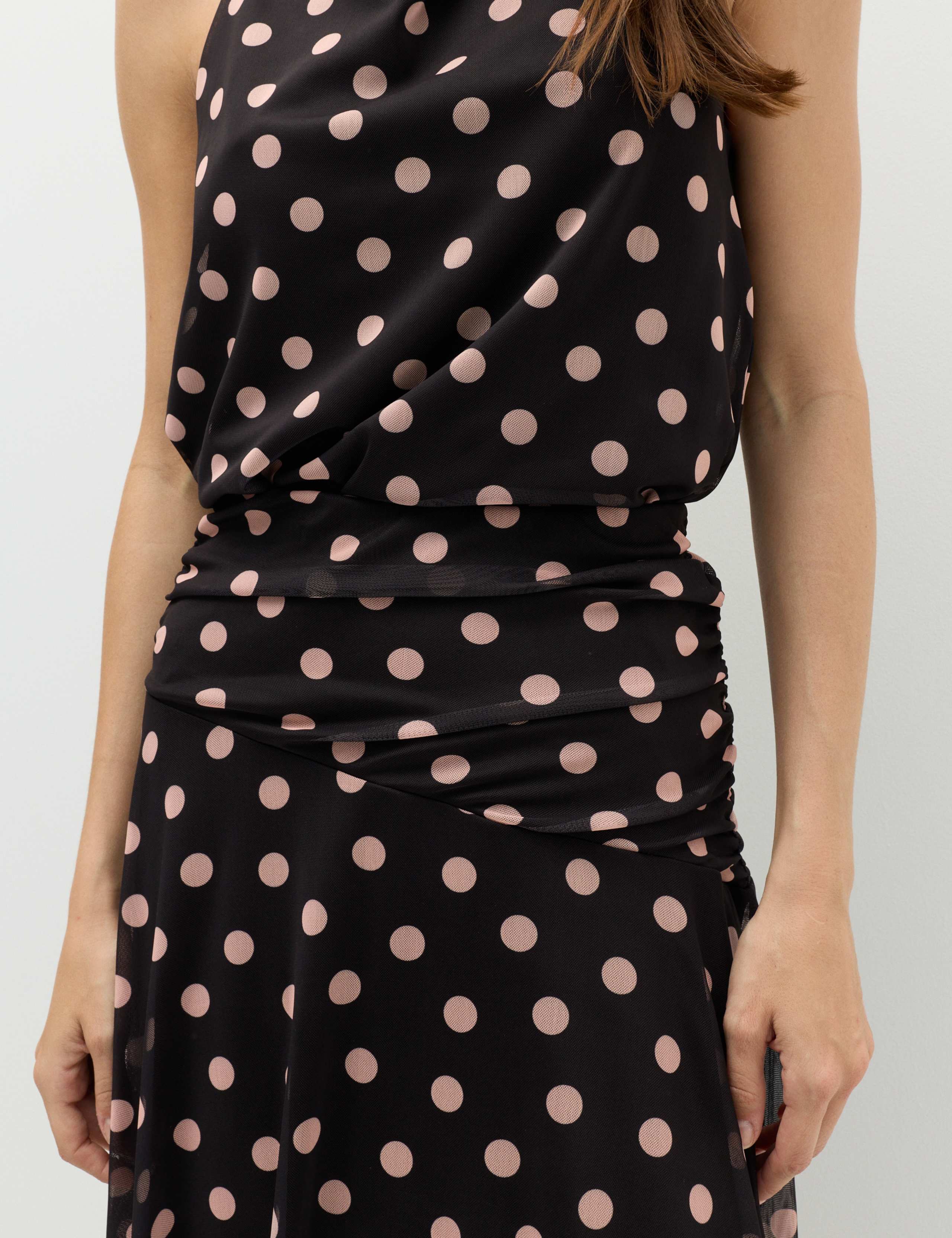 Mesh Polka Dot Vest & Skirt Set 5 of 6