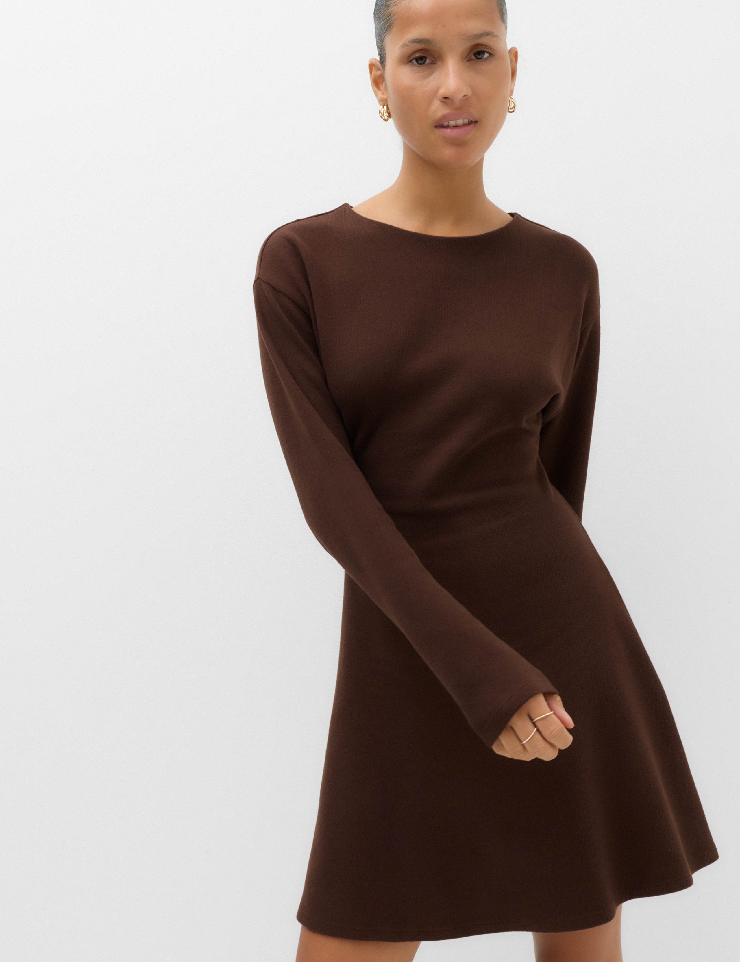 Cotton Rich Cosy Mini Skater Dress