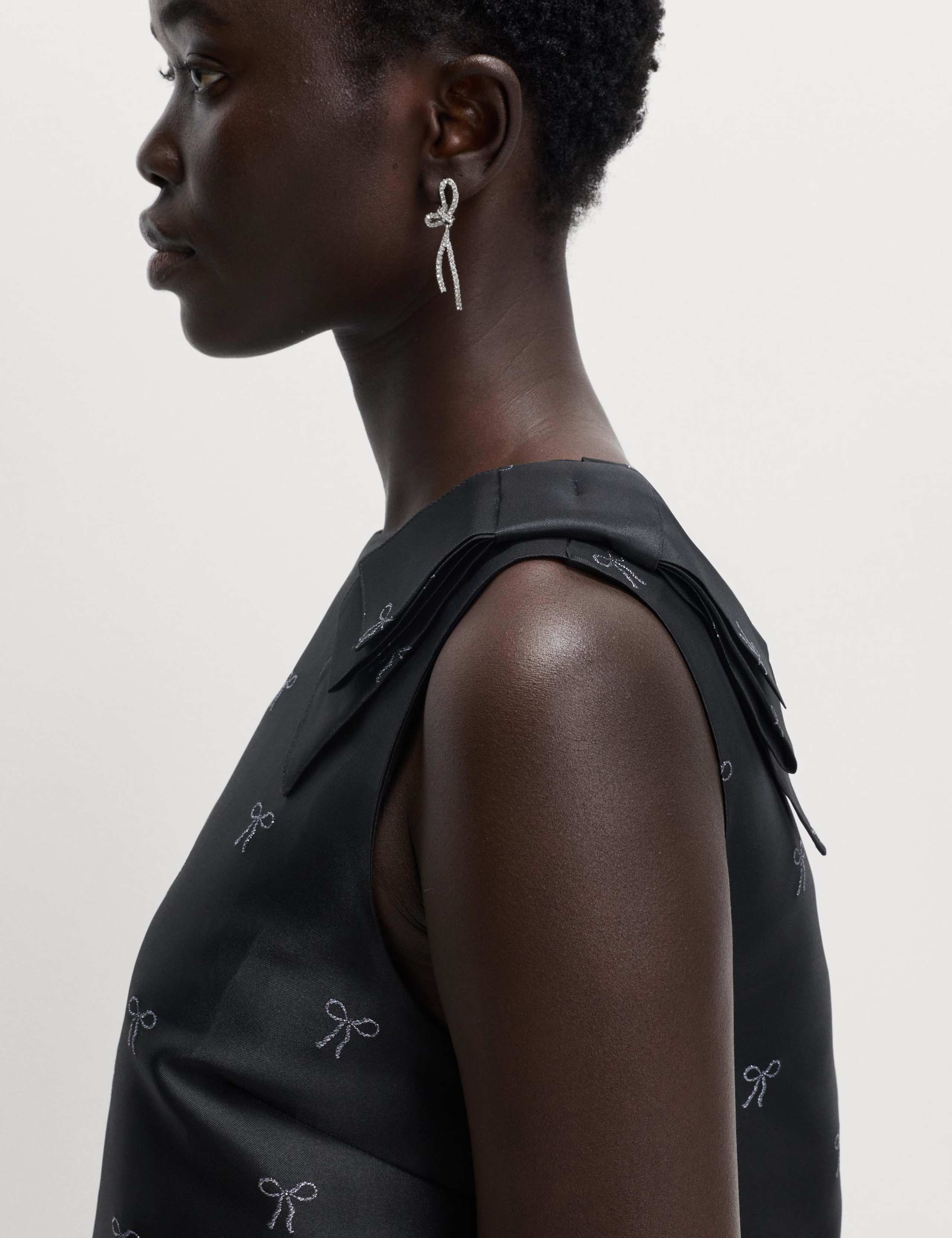 Jacquard Bow Top