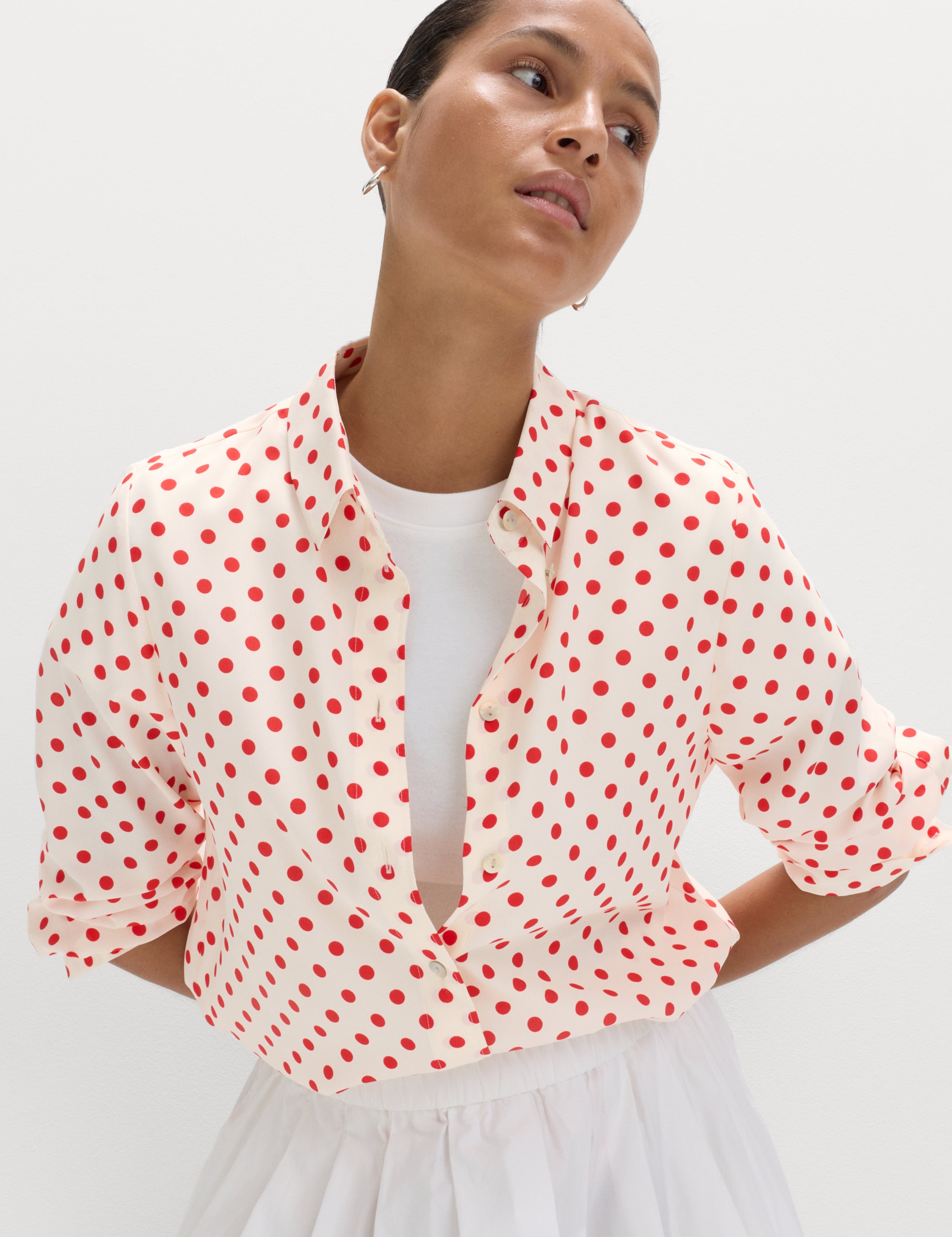 Printed Collared Shirt