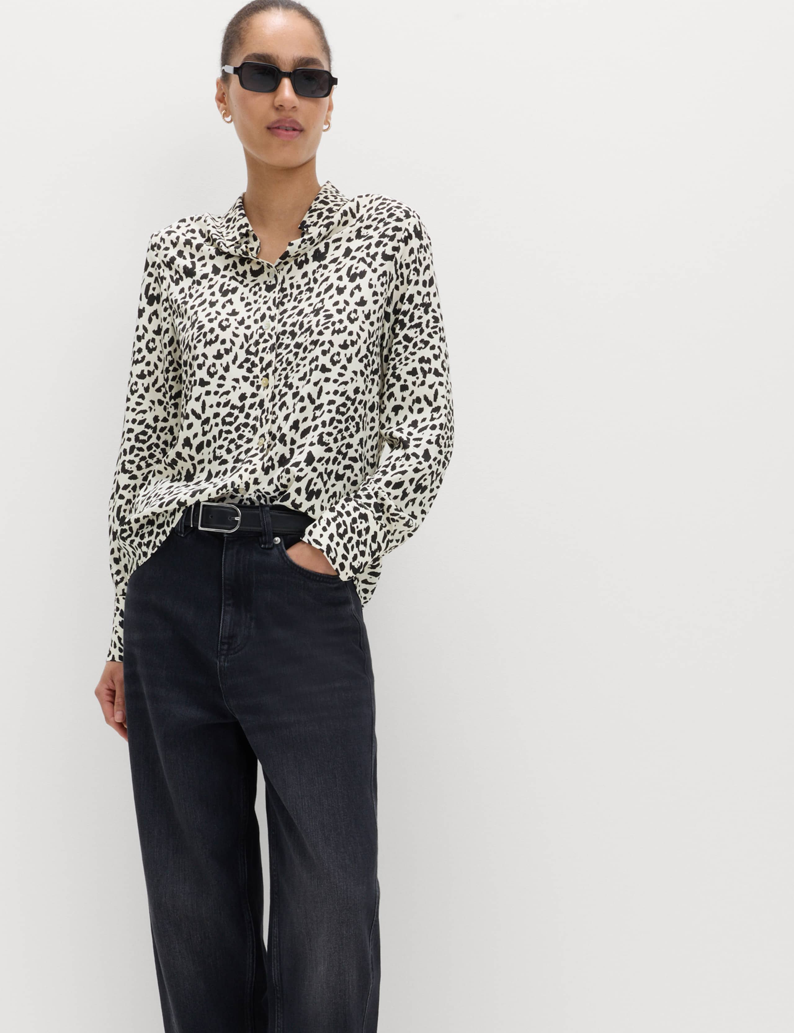 Printed Collared Shirt