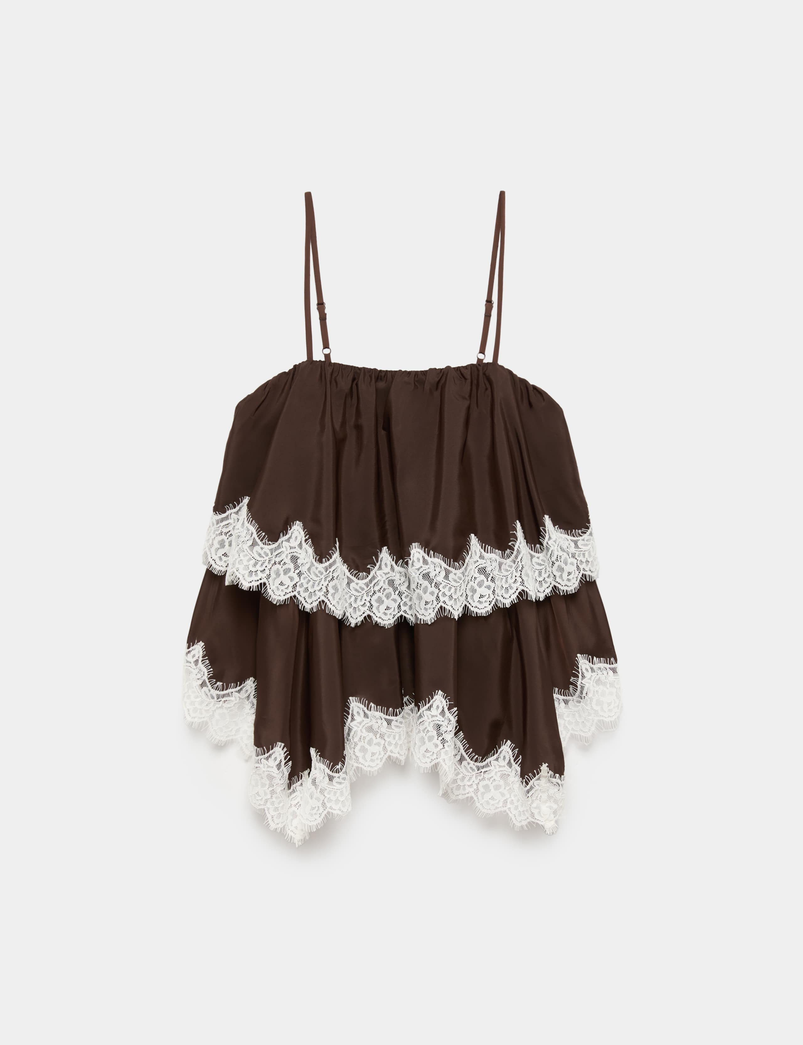 Lace Detail Cami Top