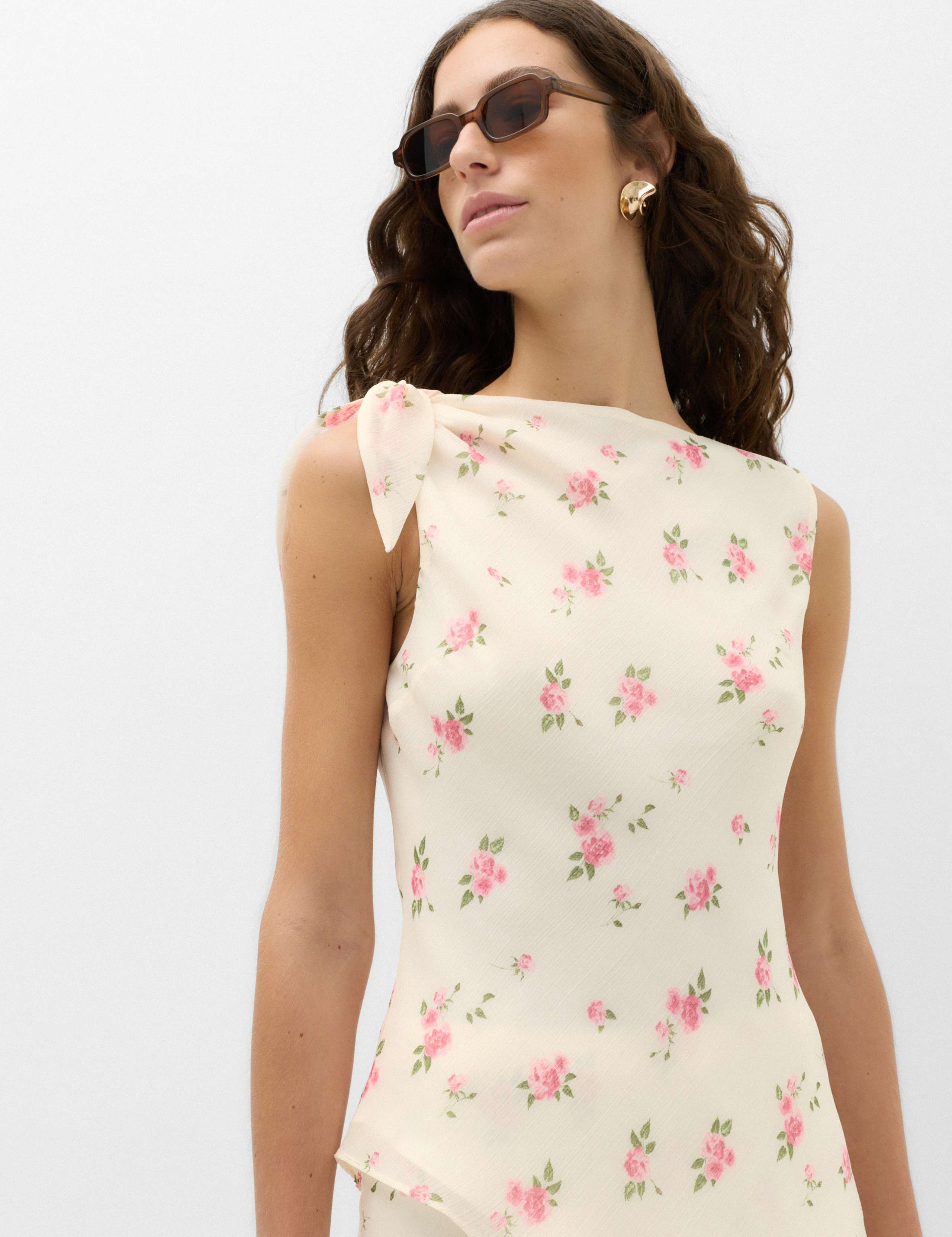 Floral Skirt & Top Set 4 of 6