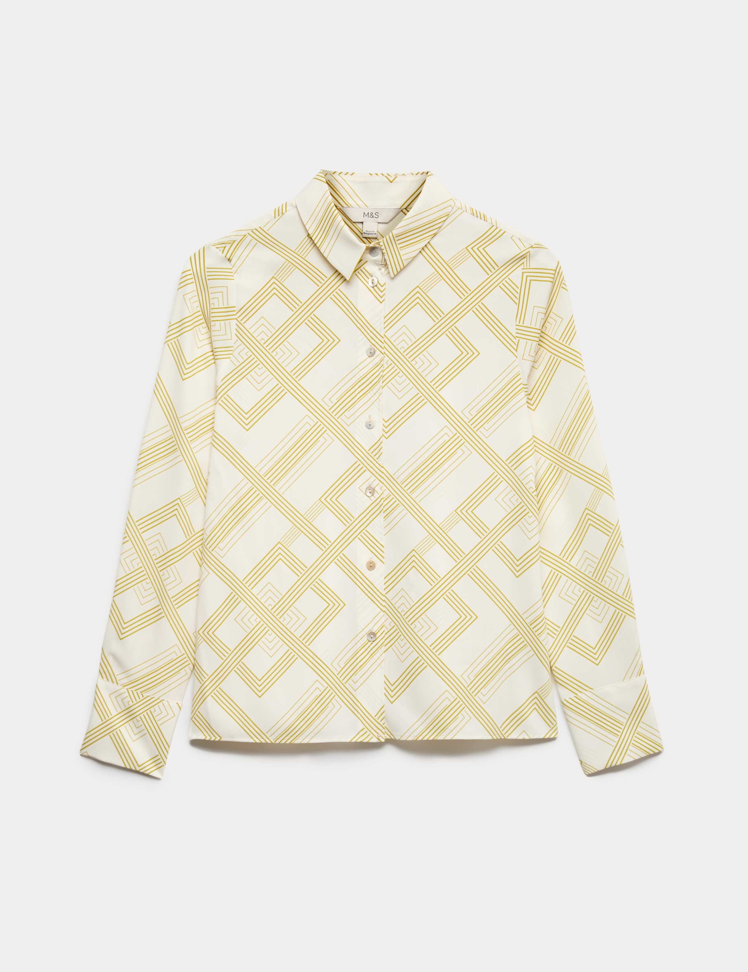 Printed Collared Shirt