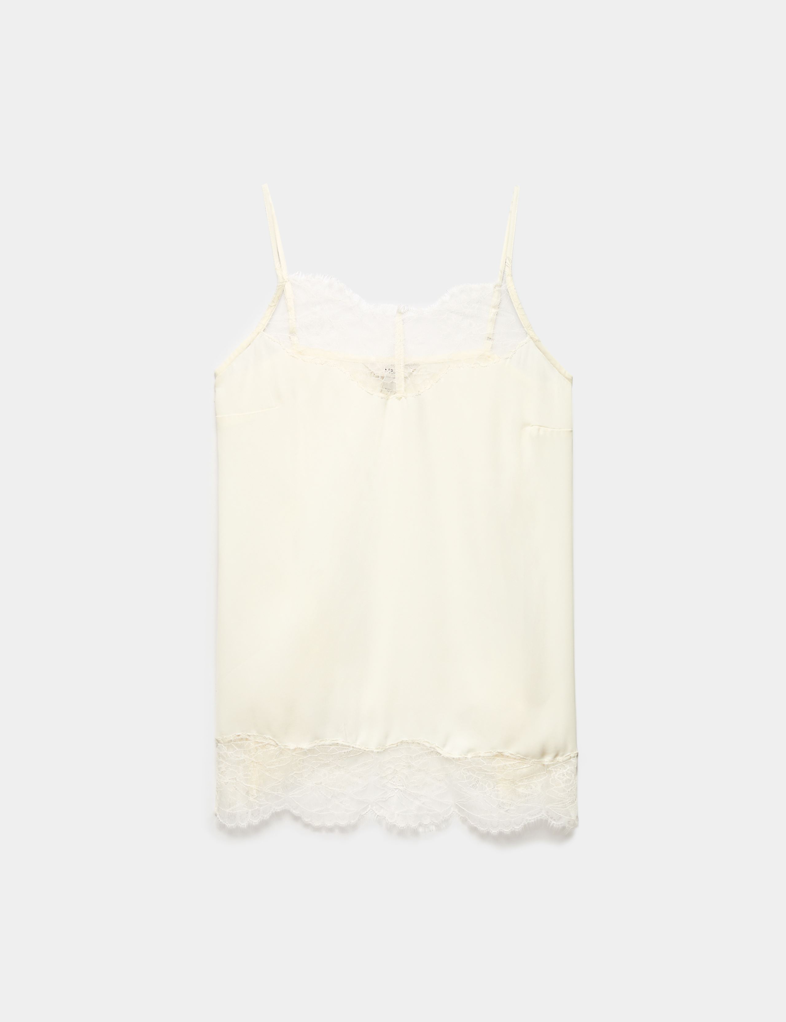 Lace Detail V-Neck Cami Top
