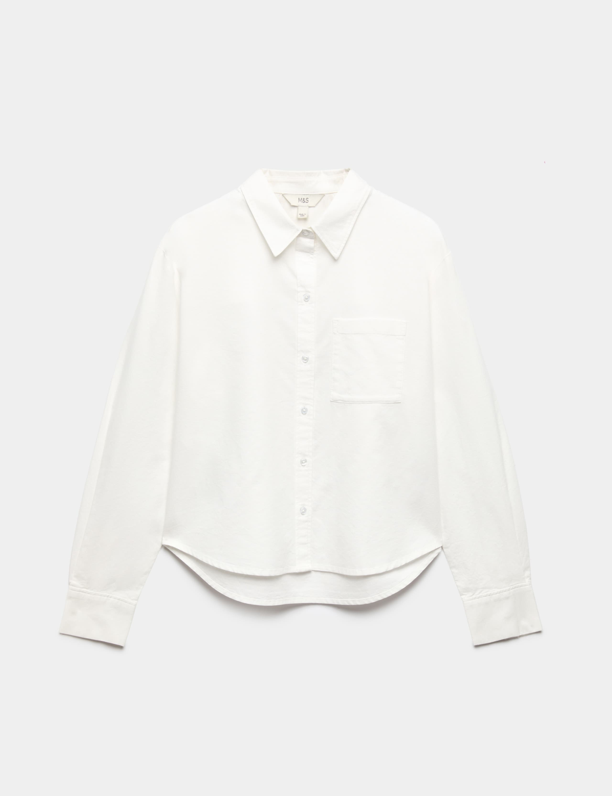 Pure Cotton Striped Oxford Shirt