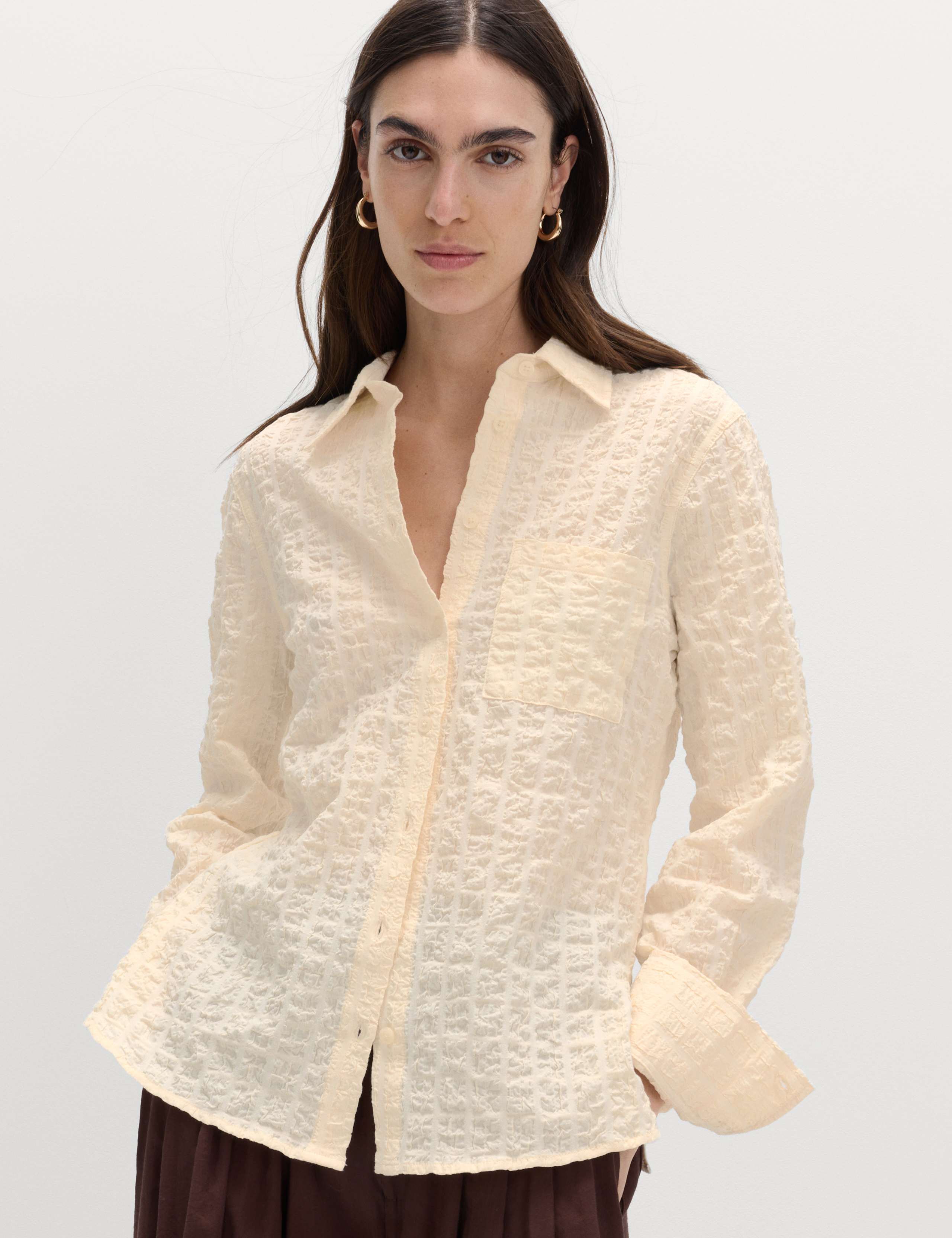 Cotton Rich Textured Shirt