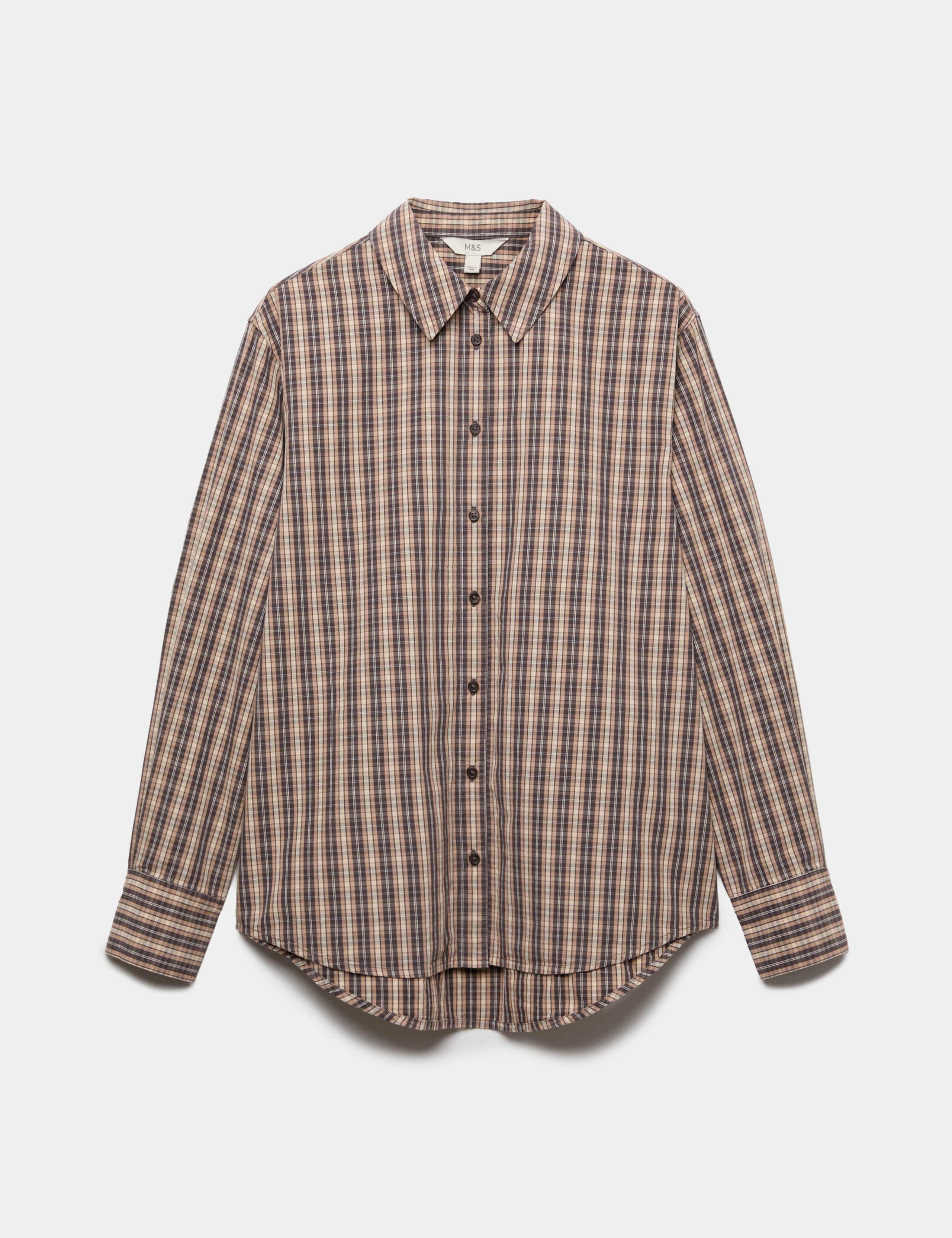 Pure Cotton Checked Shirt