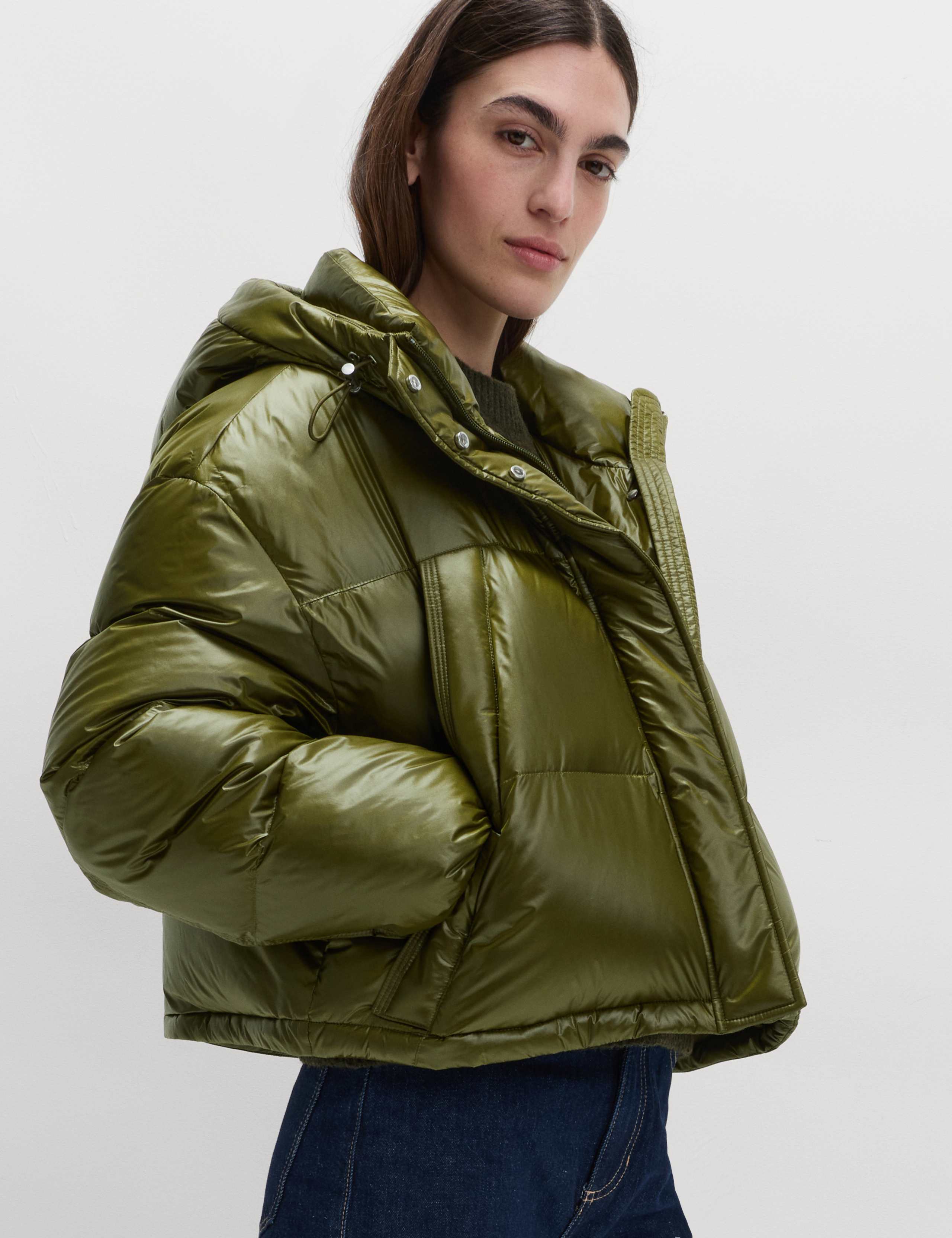 Feather & Down Stormwear™ Quilted Short Puffer Jacket