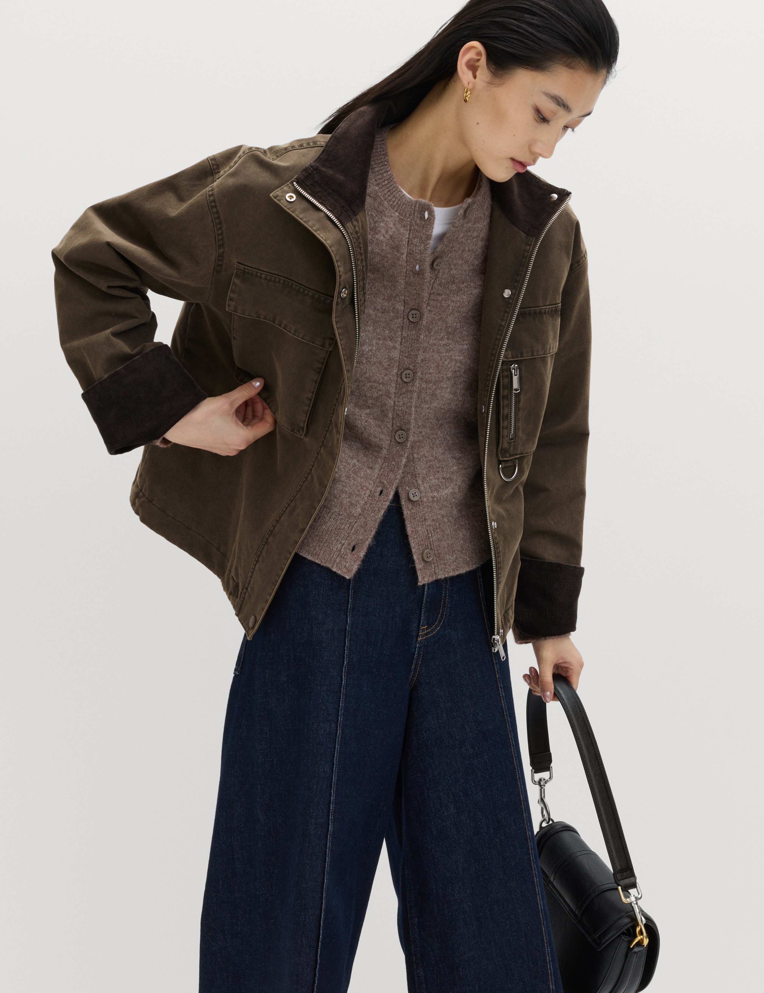 Cotton Rich Utility Jacket