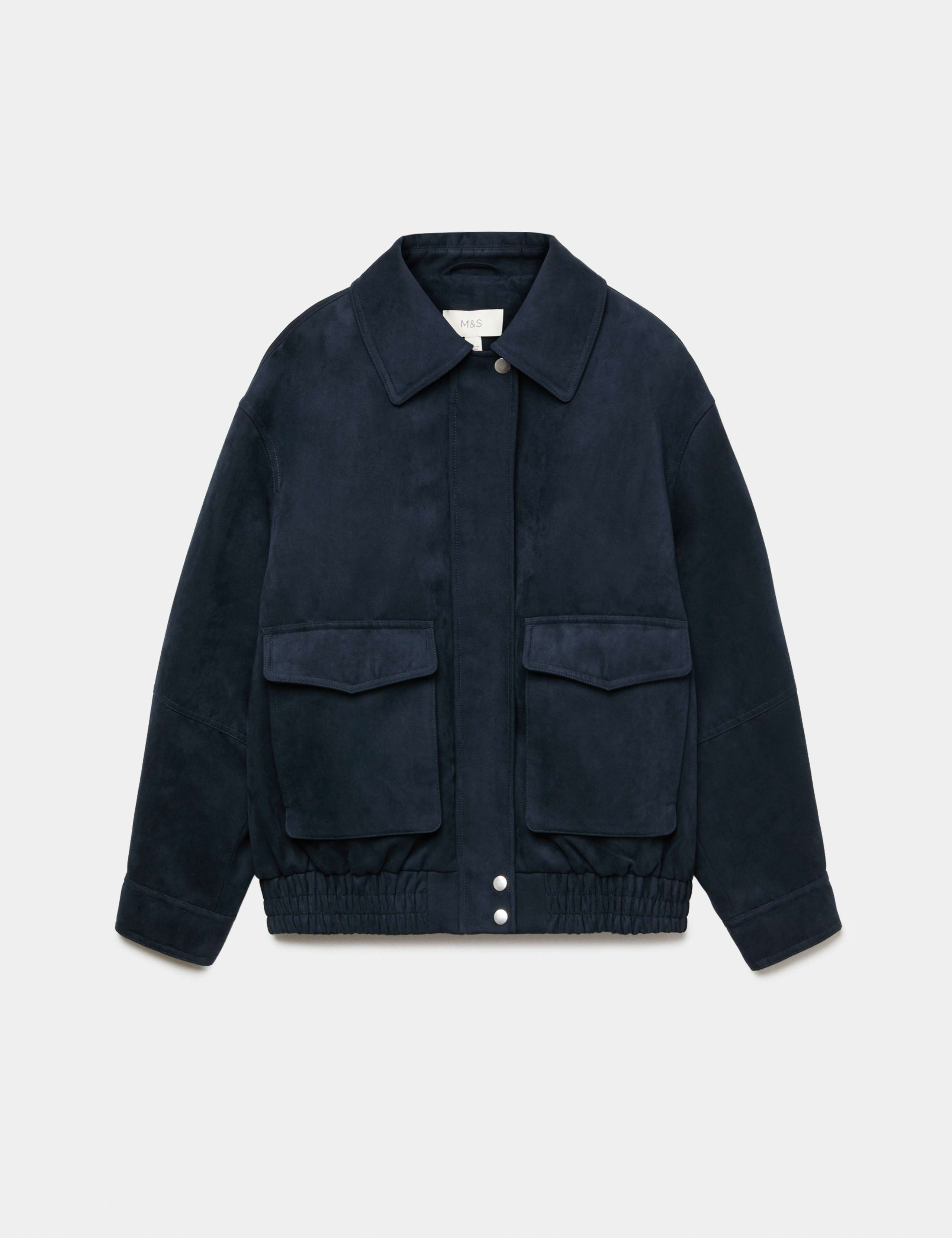 Suedette Bomber Jacket