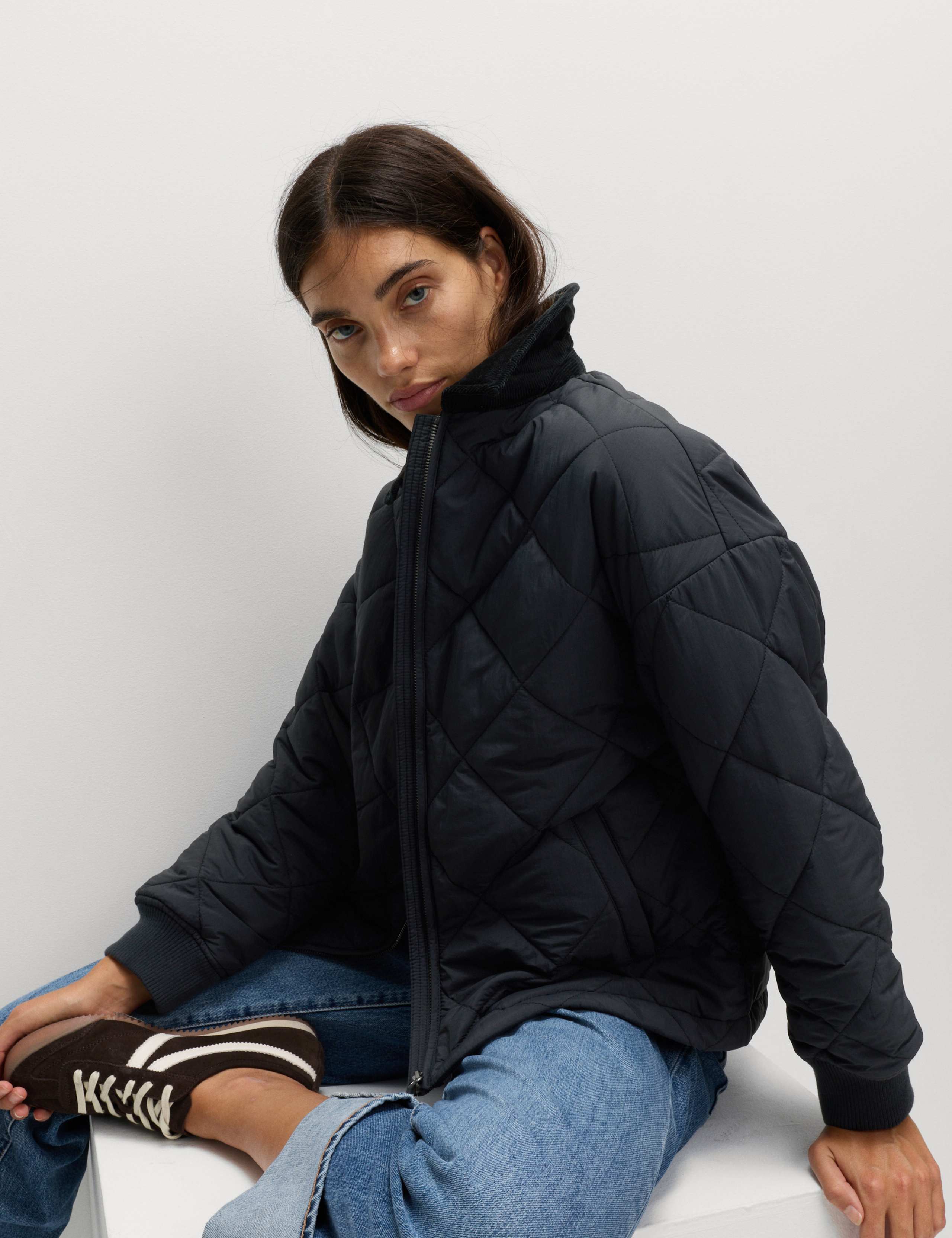 Thermowarmth™ Quilted Collared Jacket