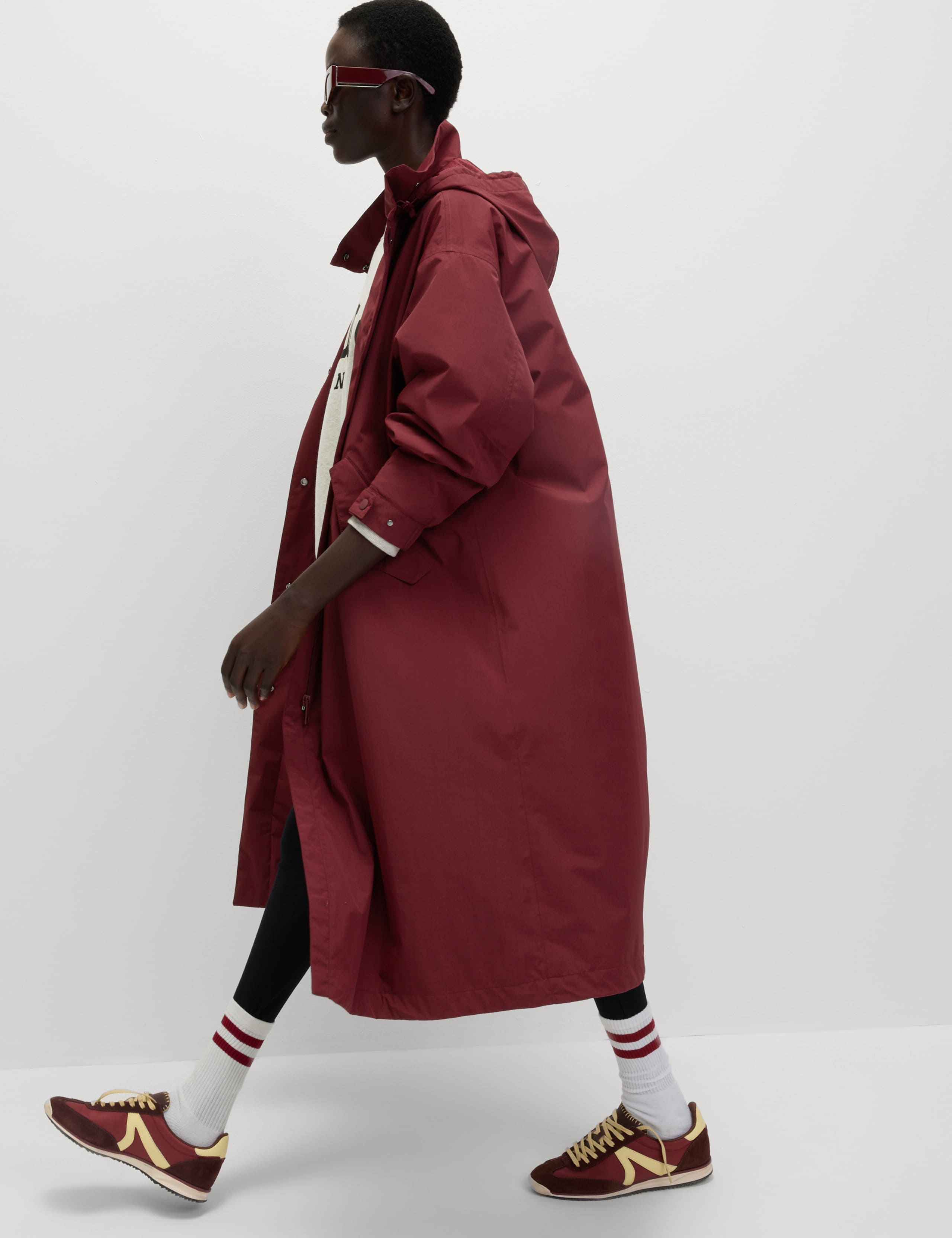 Waterproof Oversized  Longline Parka Coat
