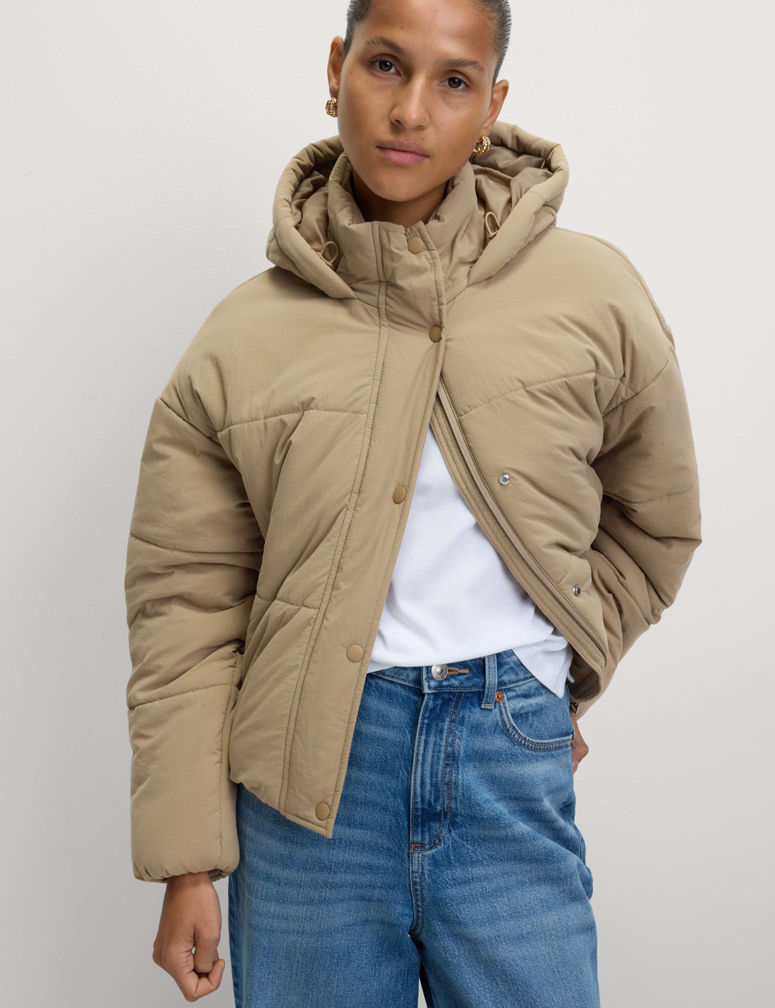 Thermowarmth™ Hooded Puffer Jacket