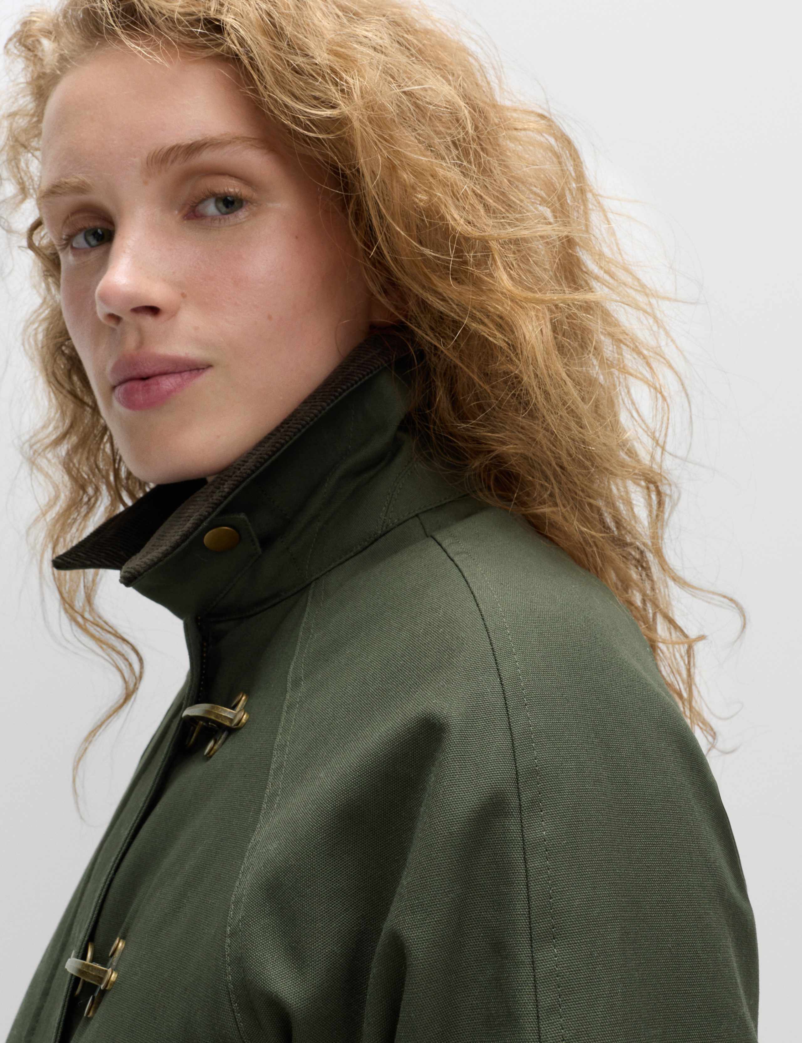 Pure Cotton Lightweight Buckle Country Jacket