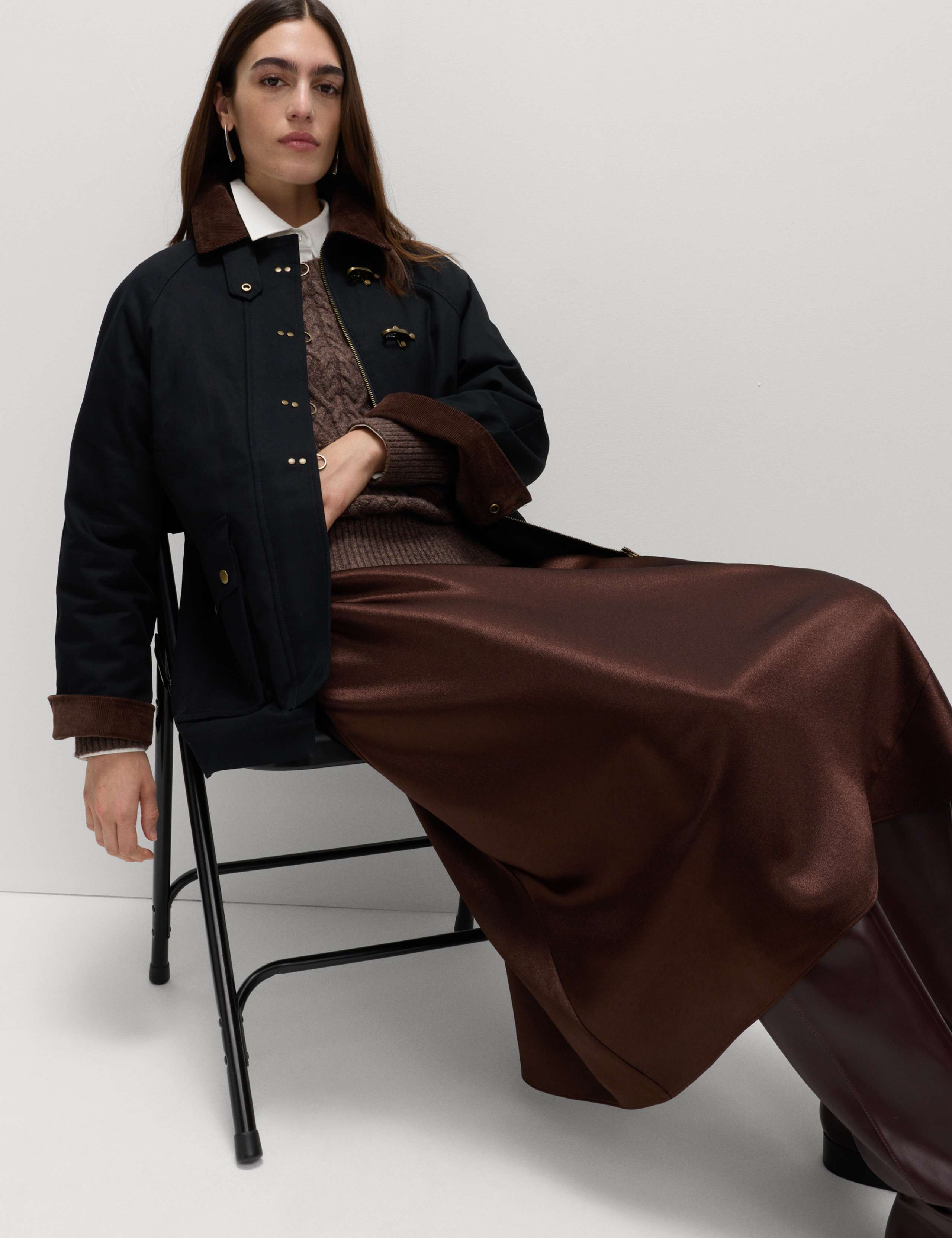 Pure Cotton Lightweight Buckle Country Jacket