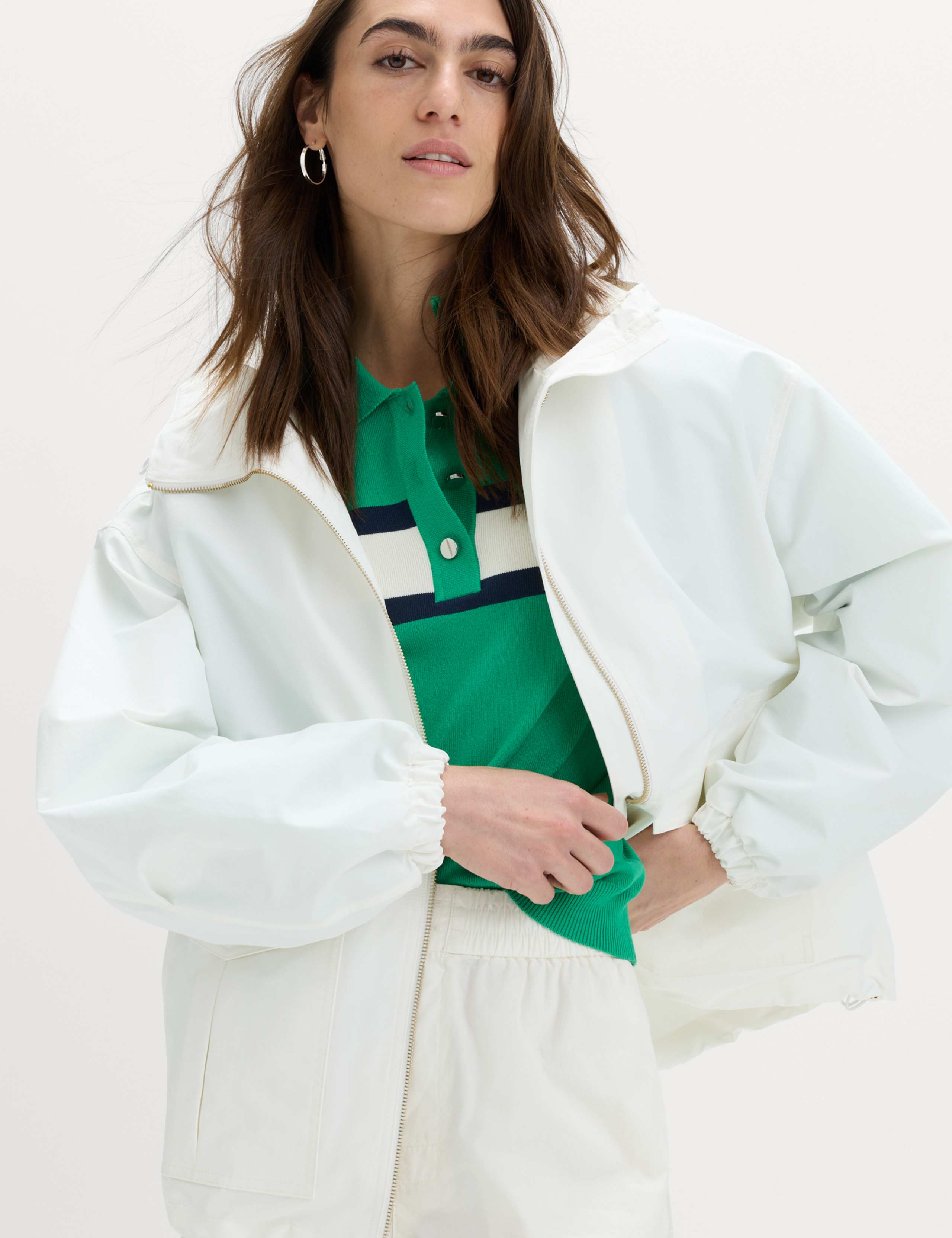 Stormwear™ Cotton Rich Hooded Parka Coat