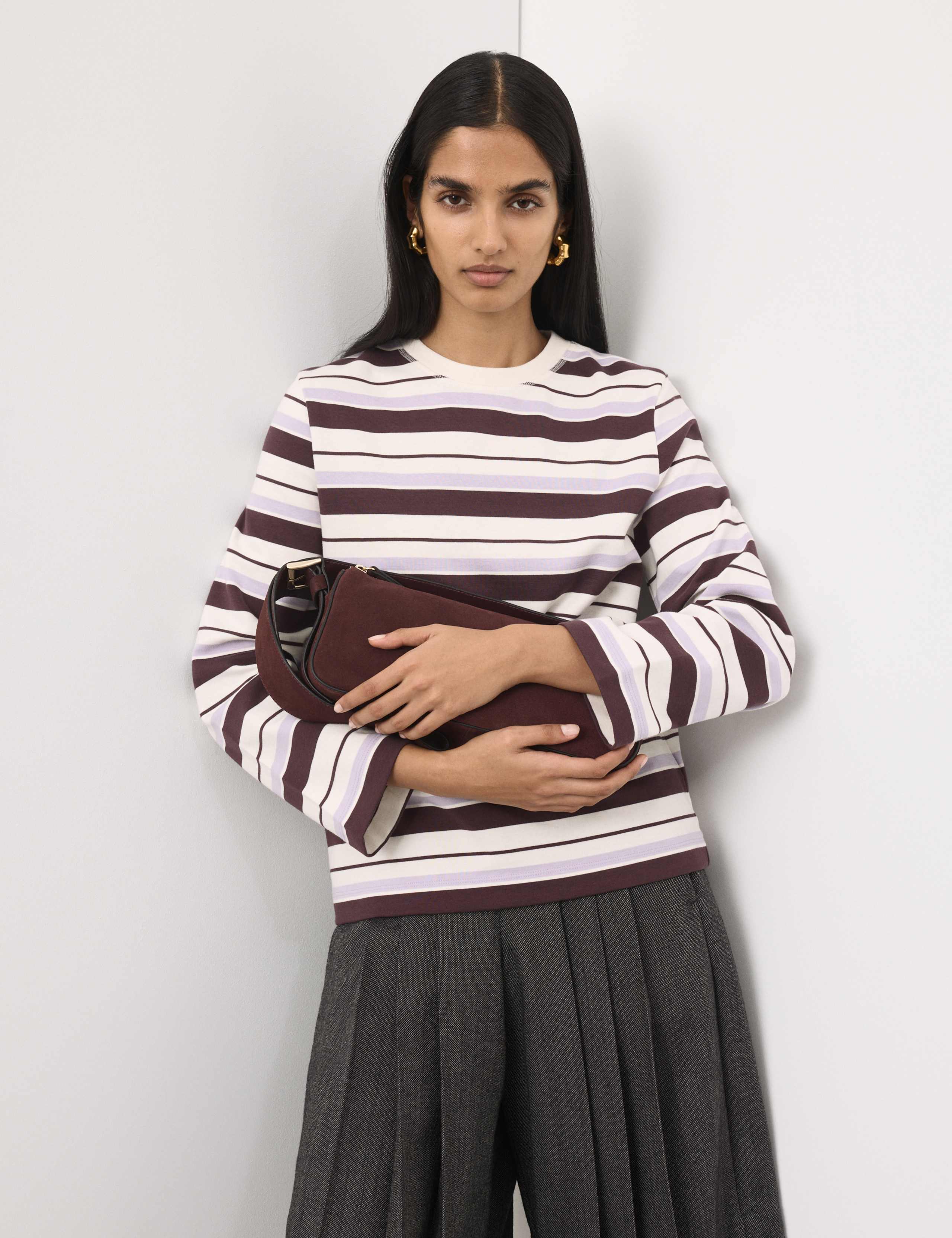 Cotton Rich Striped Top