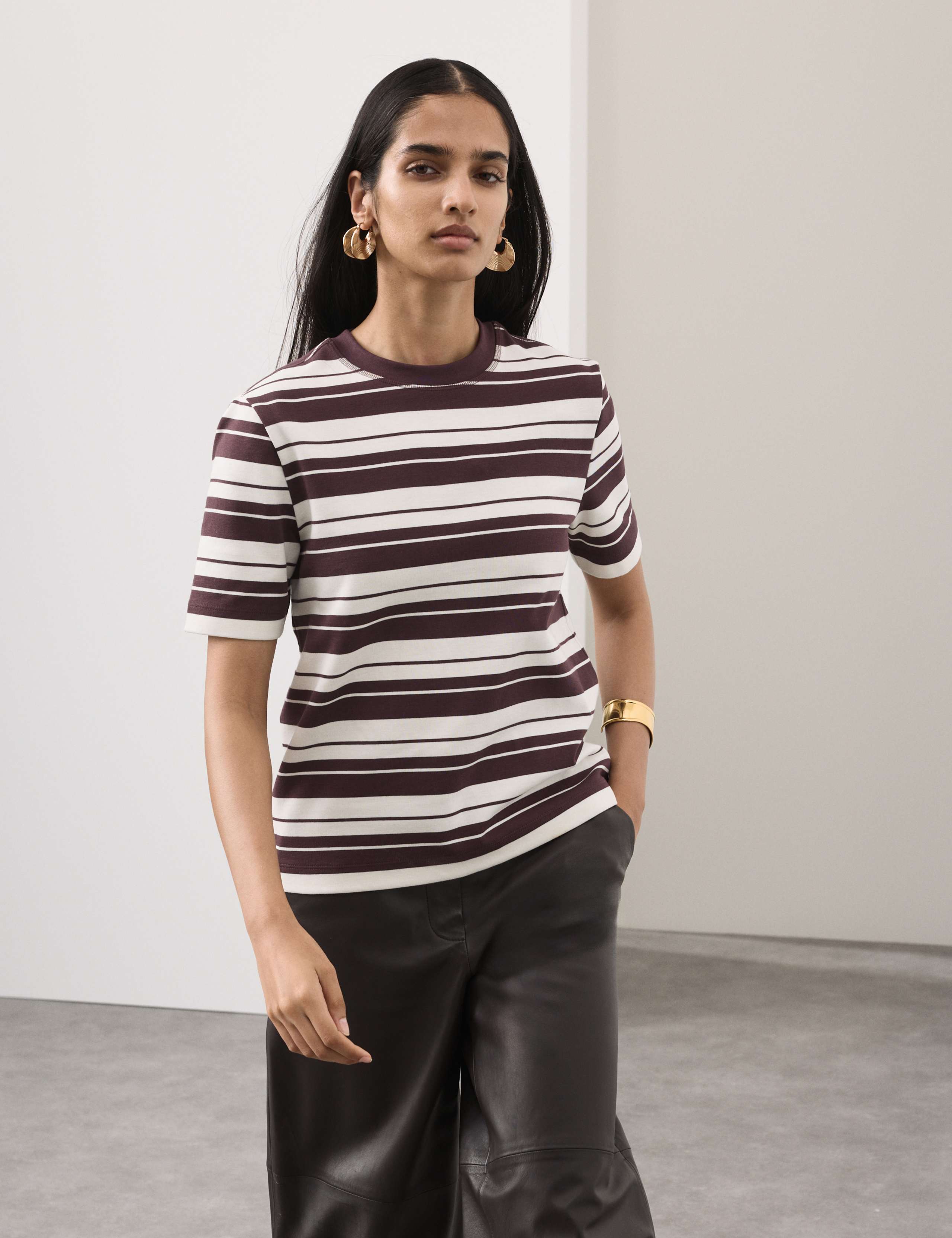Cotton Rich Striped T-Shirt