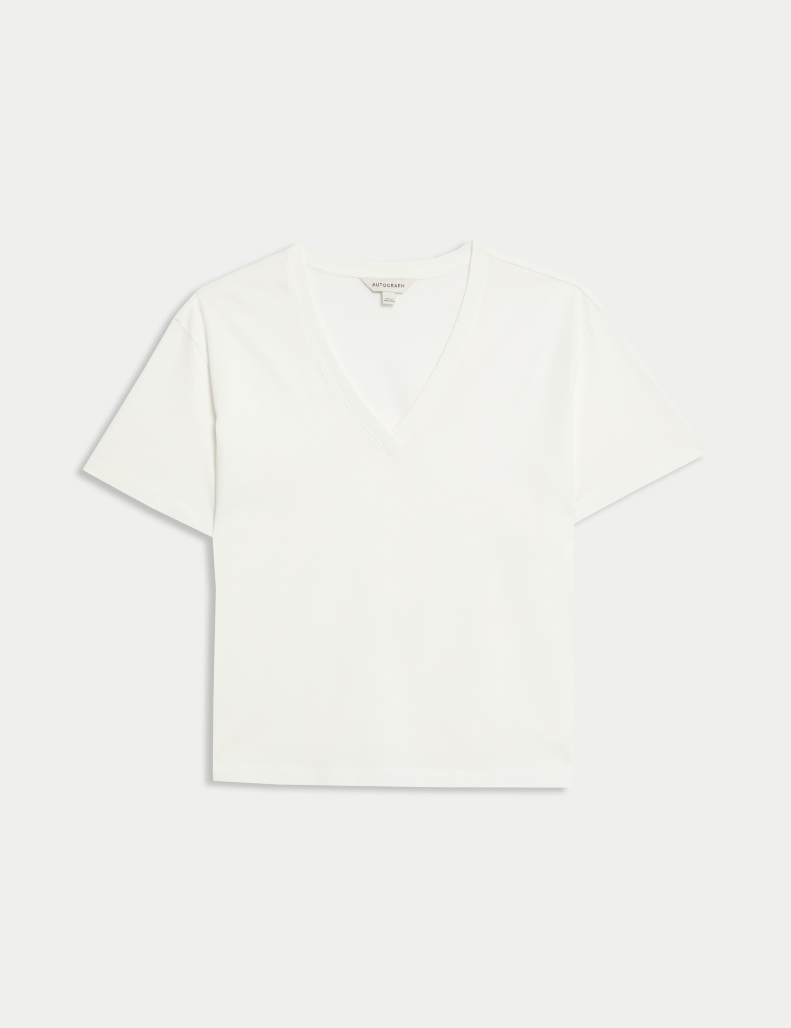 Pure Supima™ Cotton V-Neck T-shirt