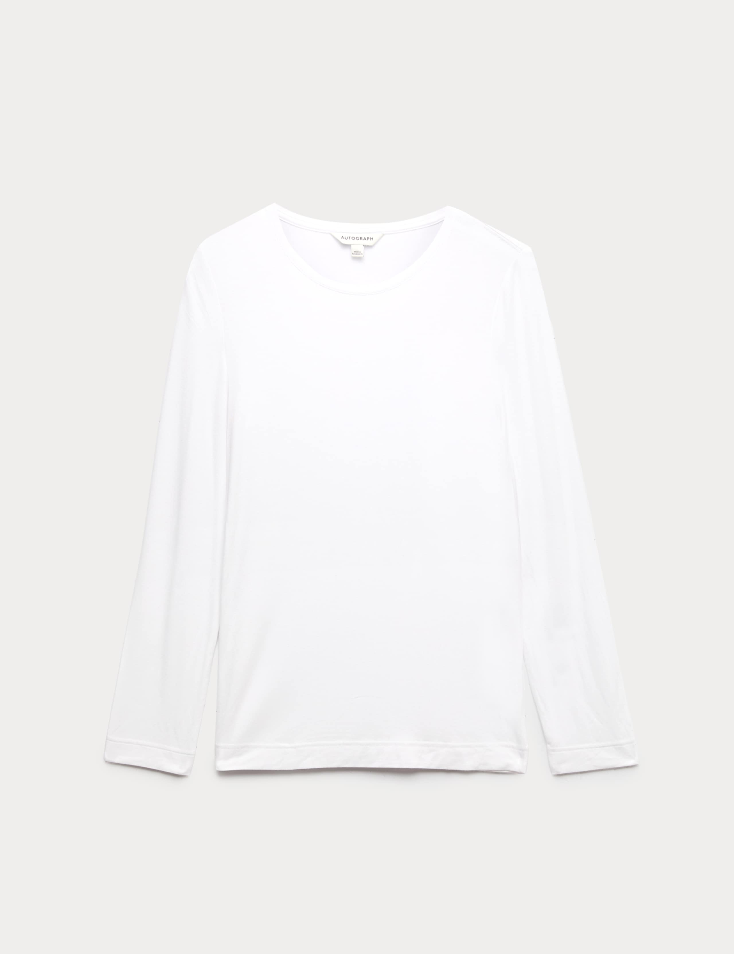 Jersey Crew Neck Top