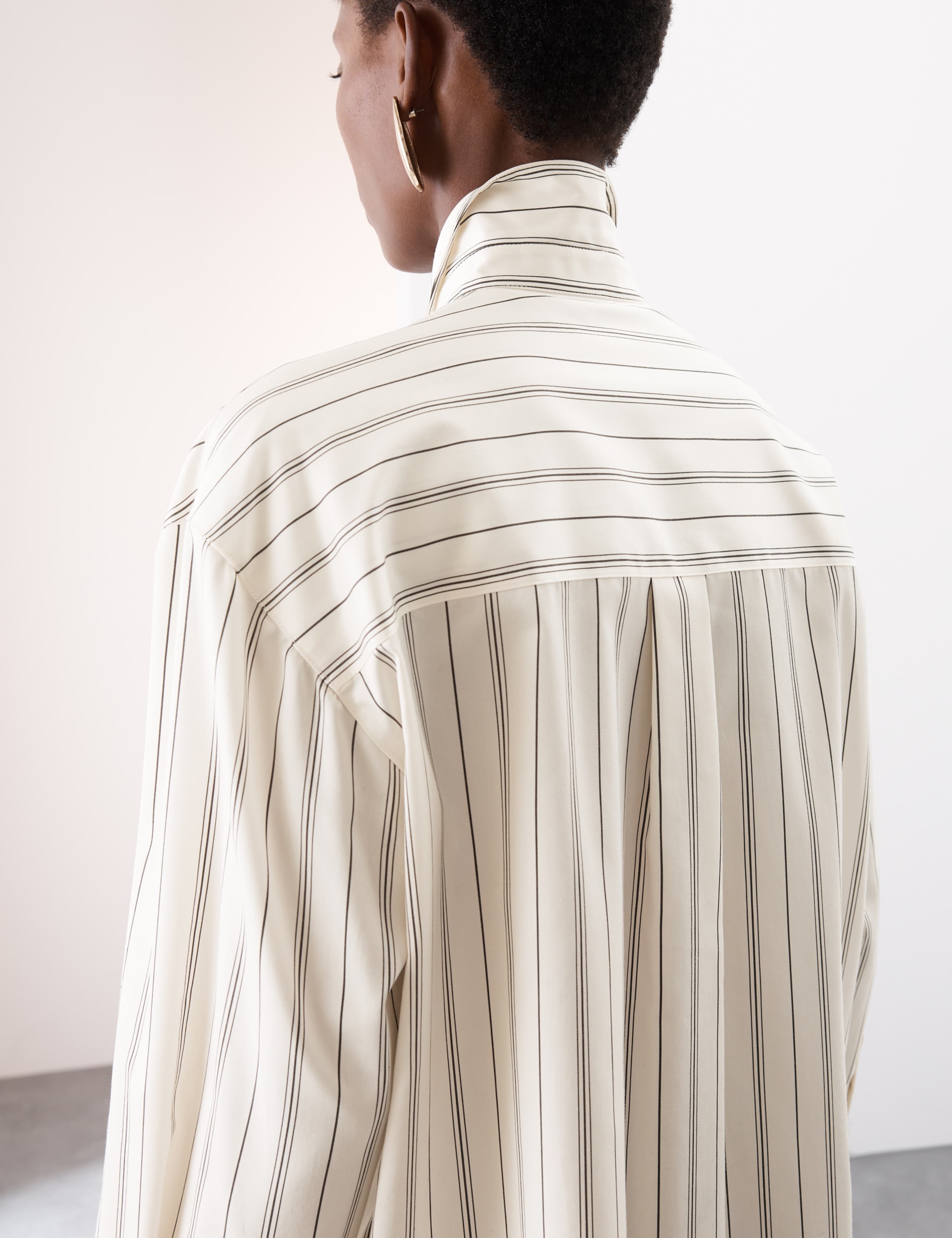 Pure Cotton Striped Shirt