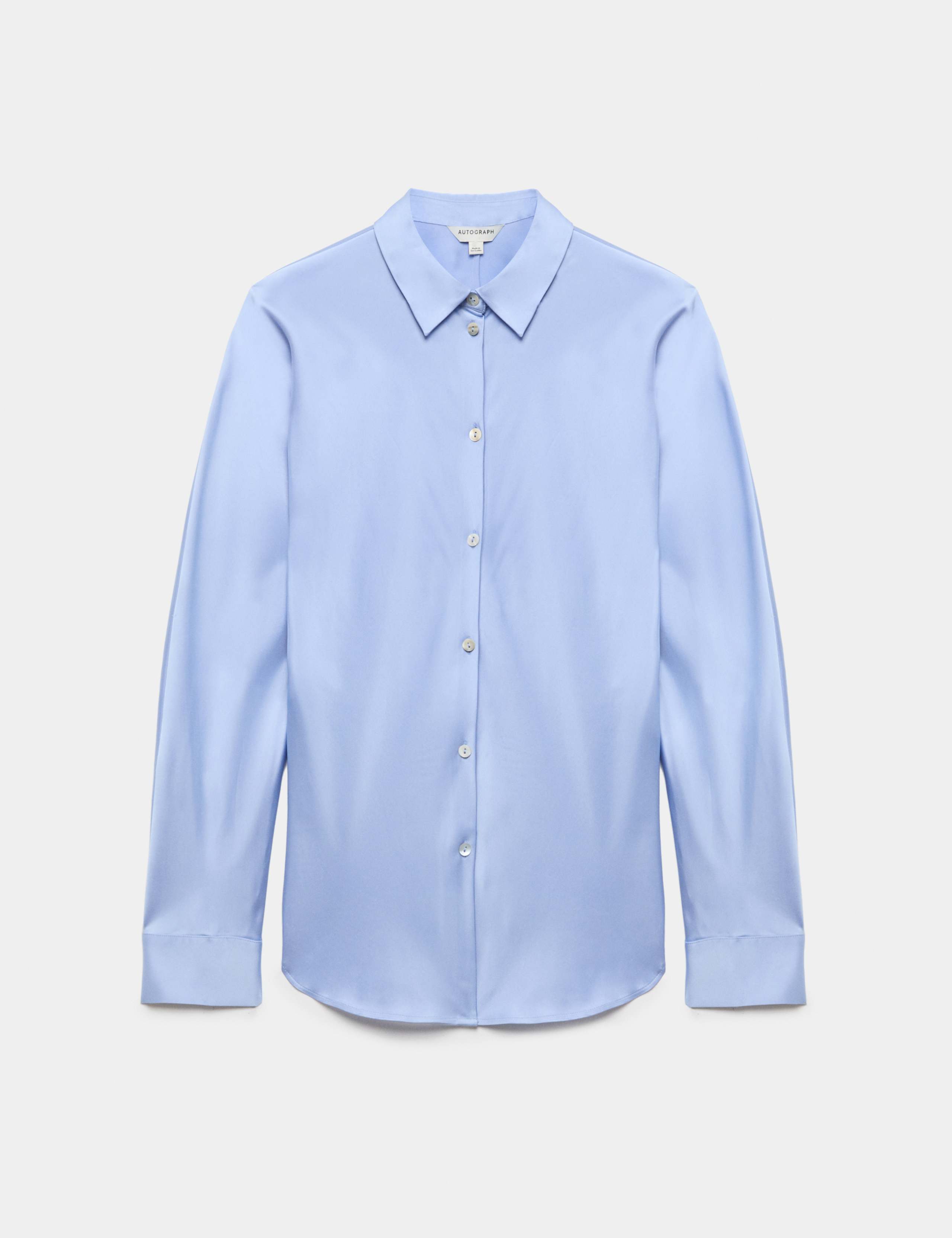 Satin Collared Shirt