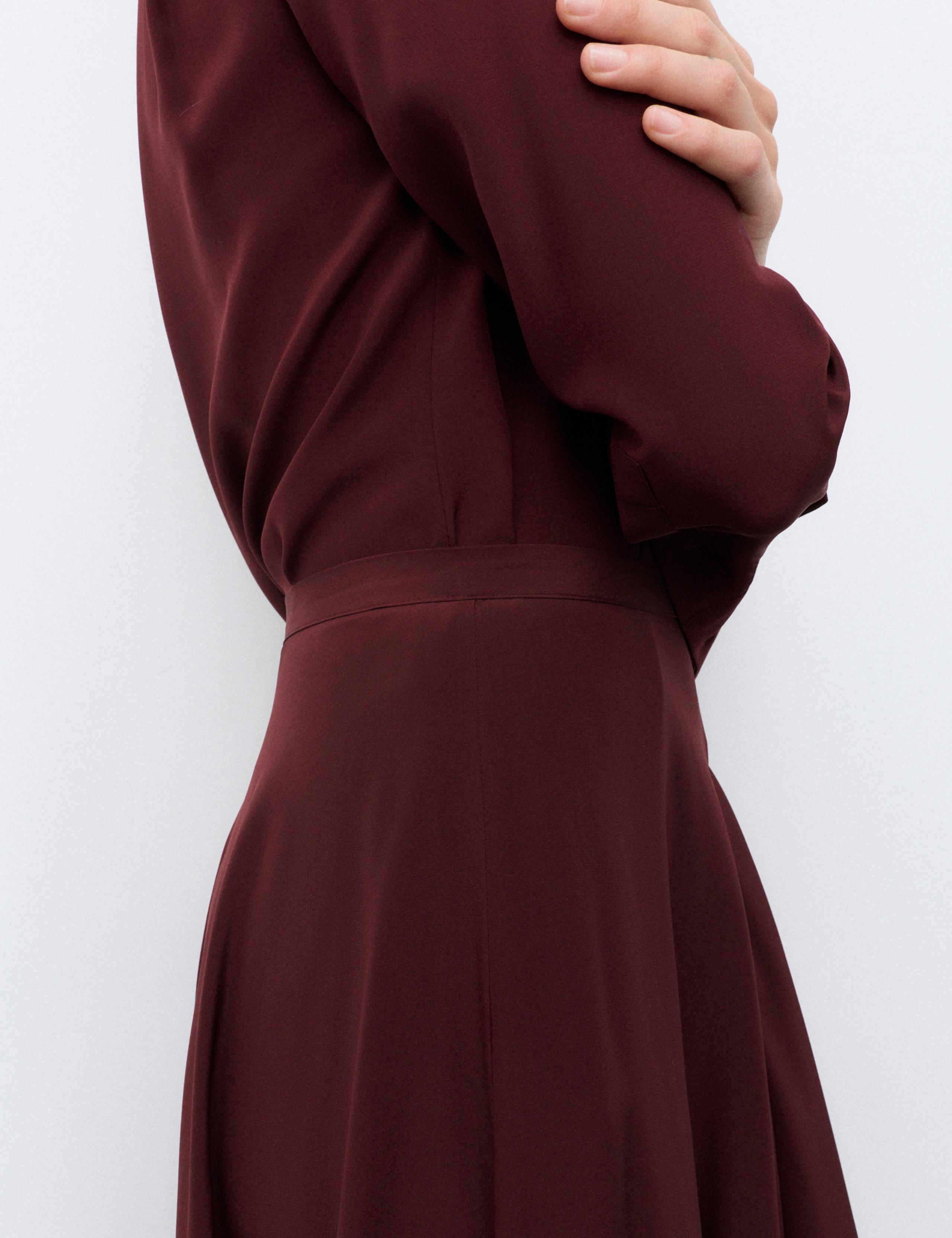 Silk Shirt & Skirt Set 6 of 6