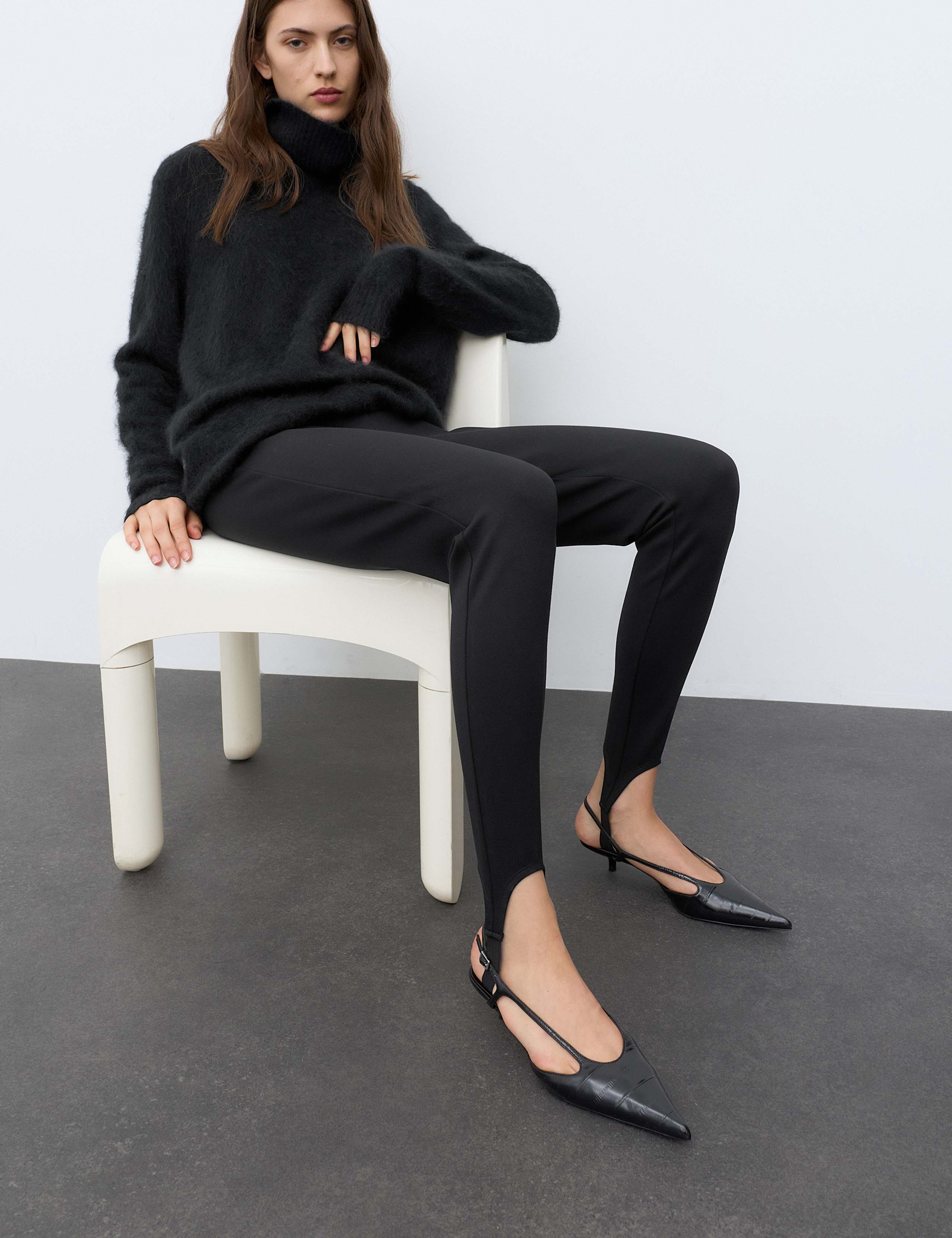 High Waisted Stirrup Leggings