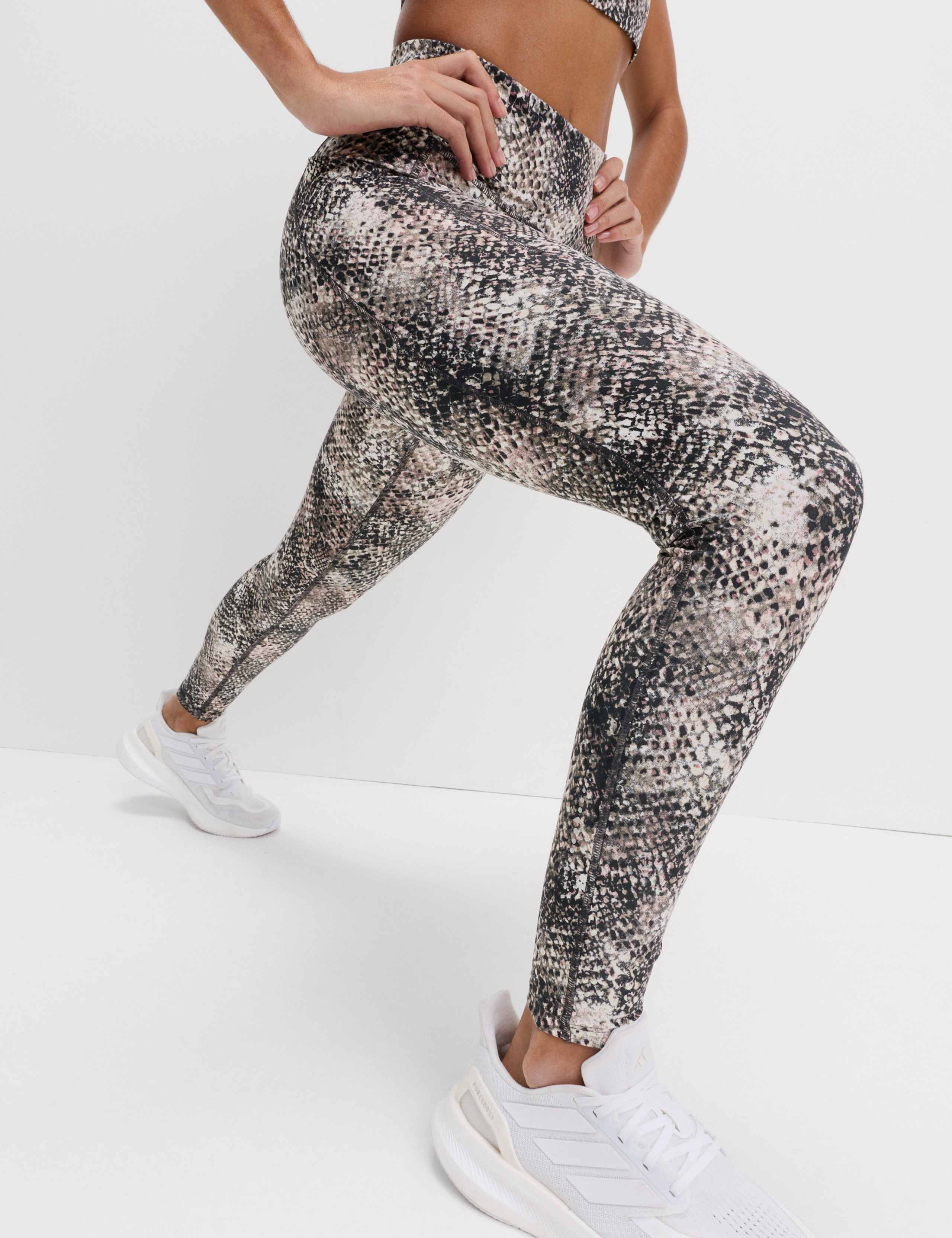 Go Train Printed High Waisted Gym Leggings