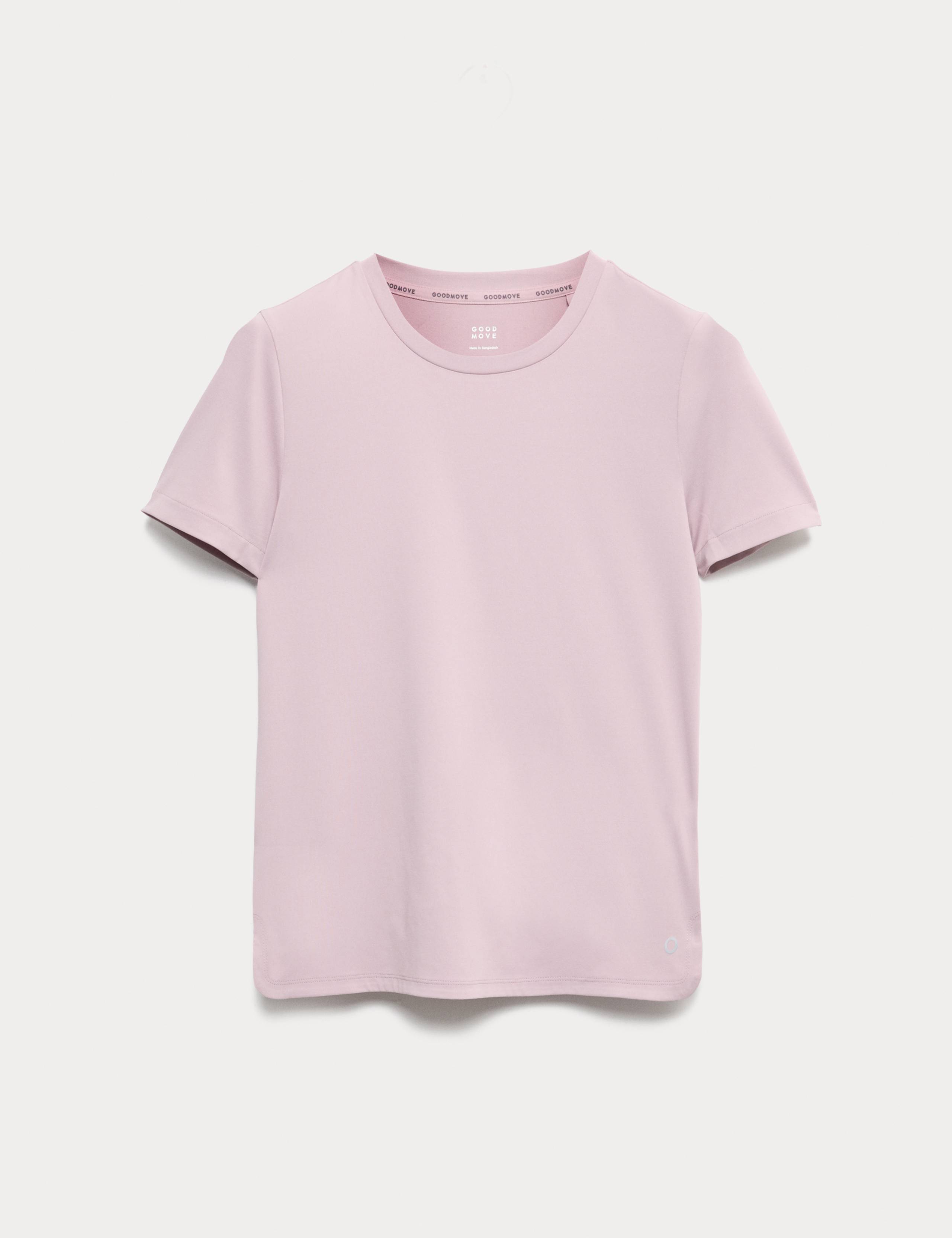 Scoop Neck Fitted T-Shirt