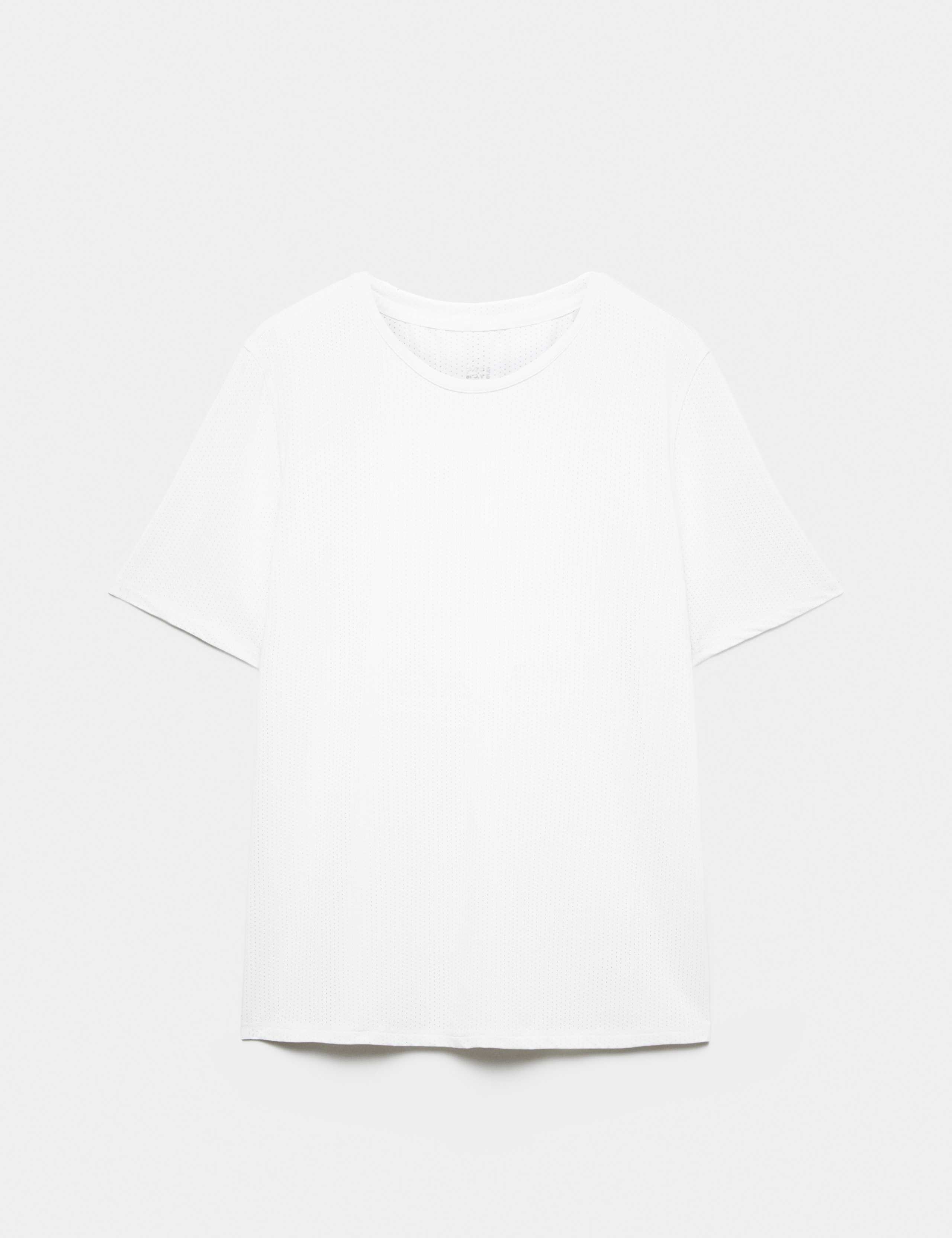 Round Neck Mesh Relaxed T-shirt