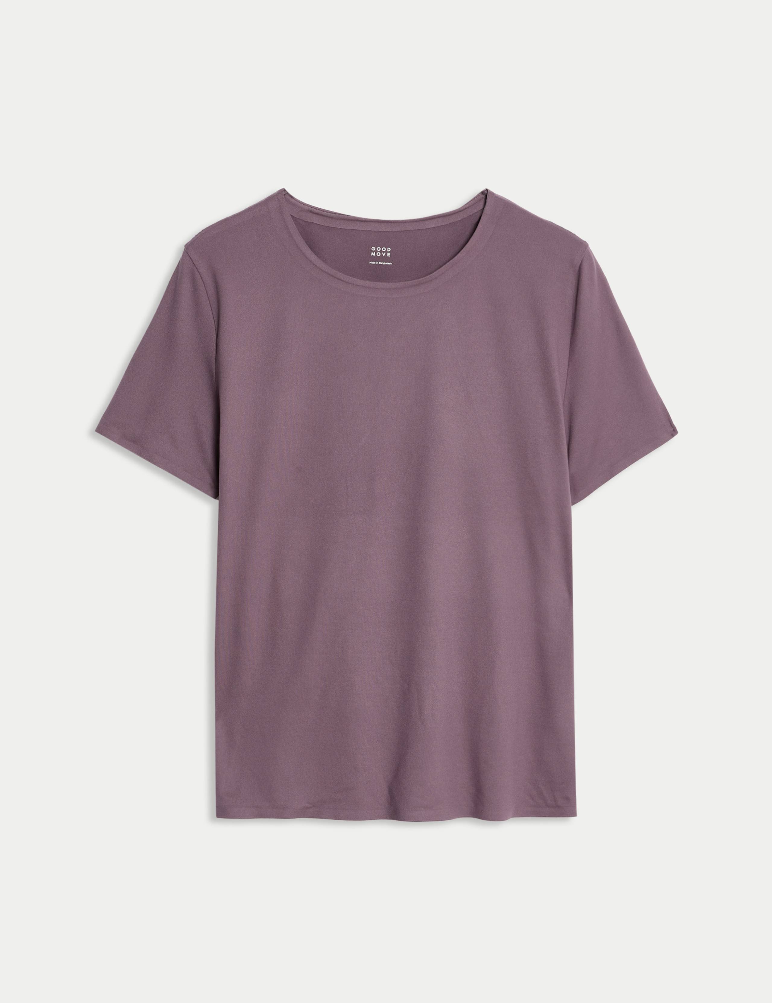 Go Balance Flexifit™ Round Neck Yoga T-Shirt