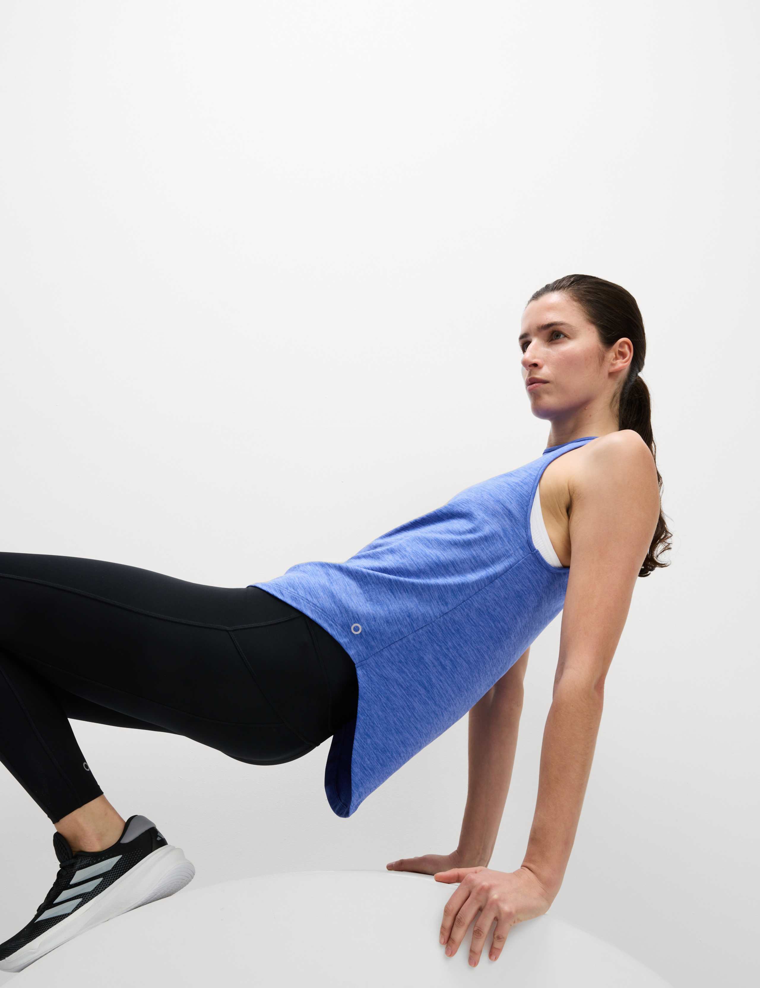 Round Neck Relaxed Vest Top