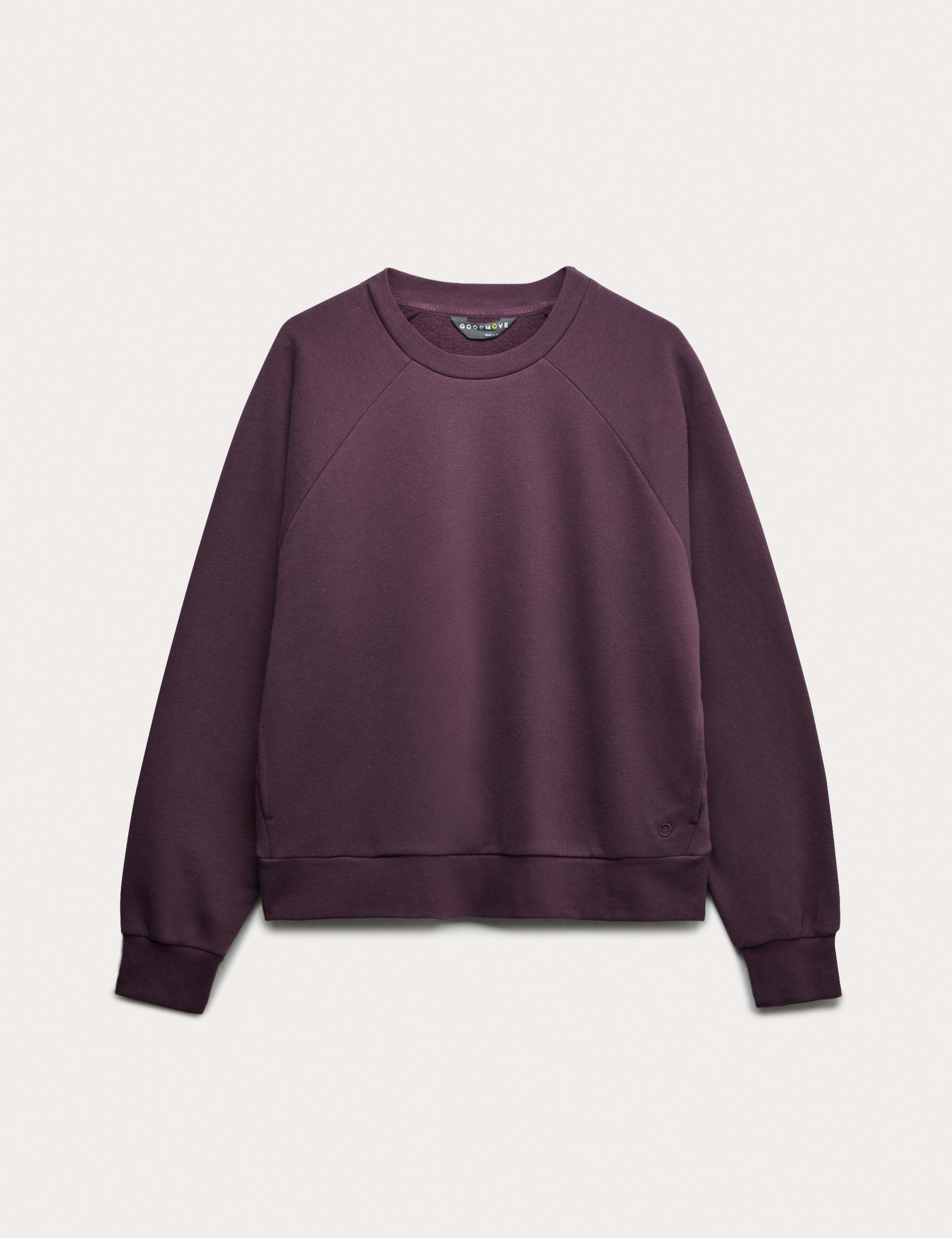 Cotton Rich Crew Neck Sweatshirt