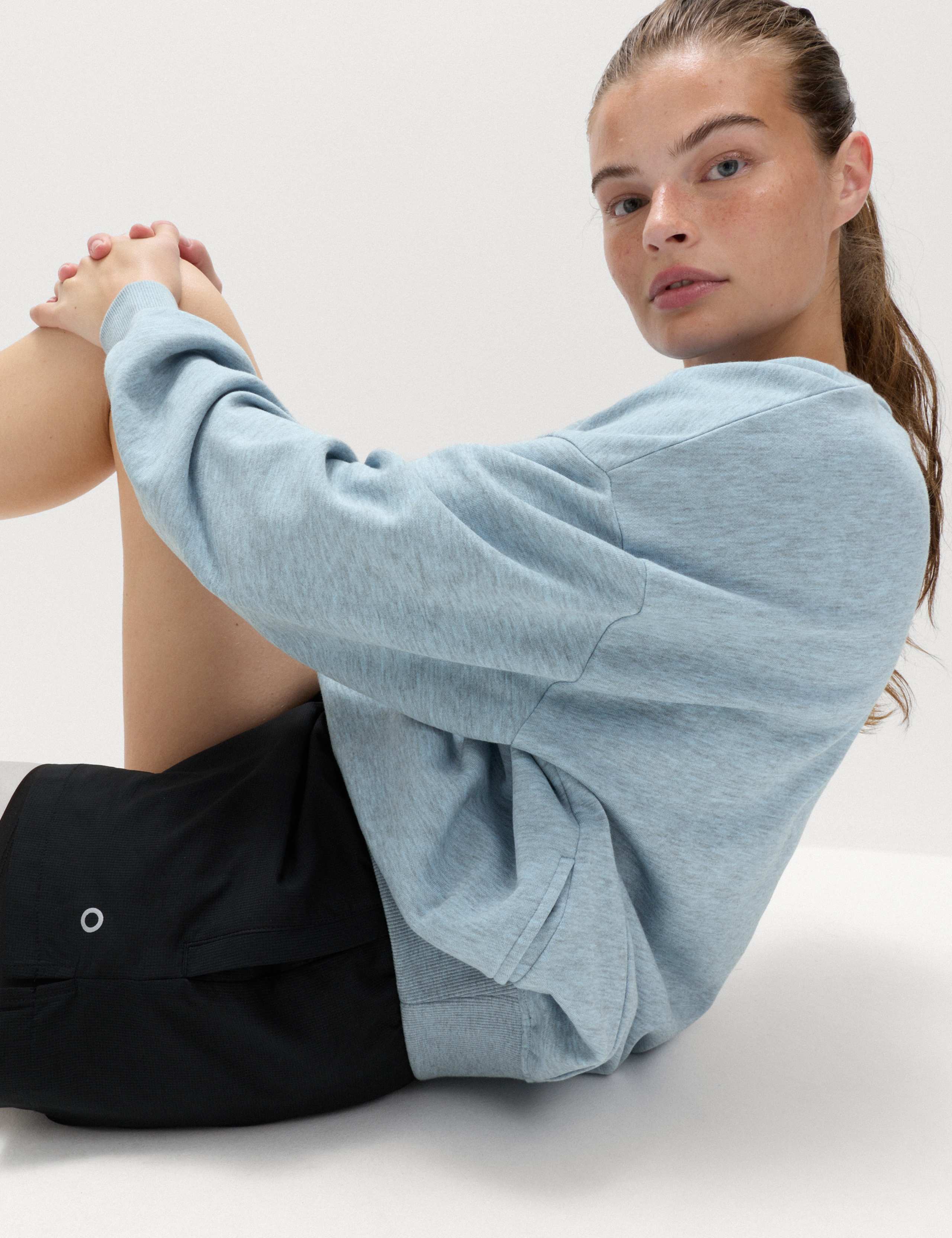 Cotton Rich Oversized Sweatshirt