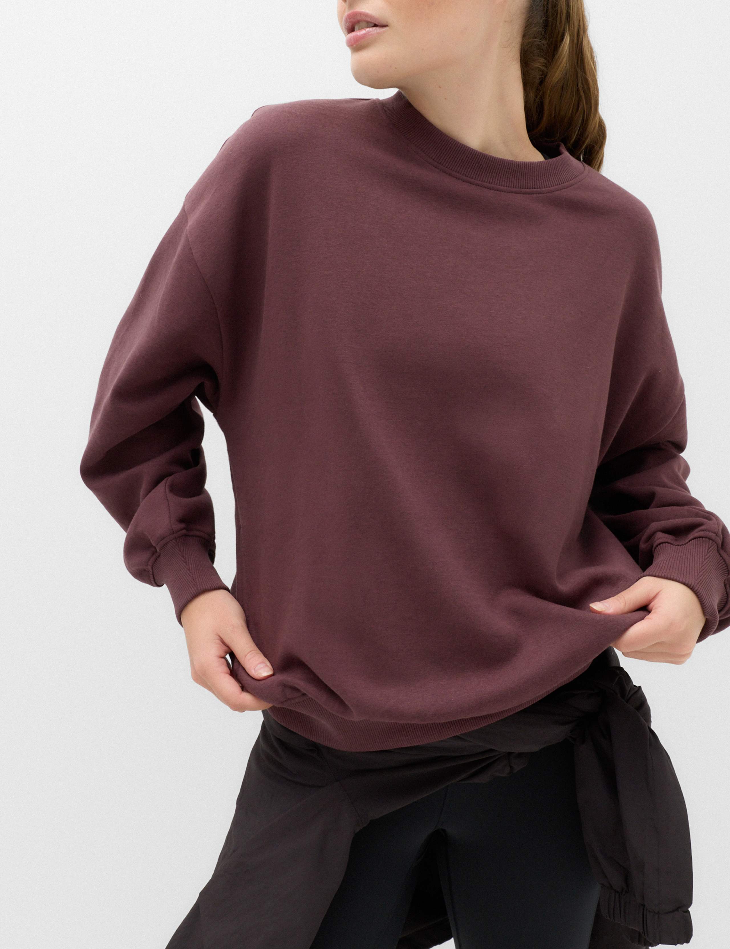 Cotton Rich Oversized Sweatshirt