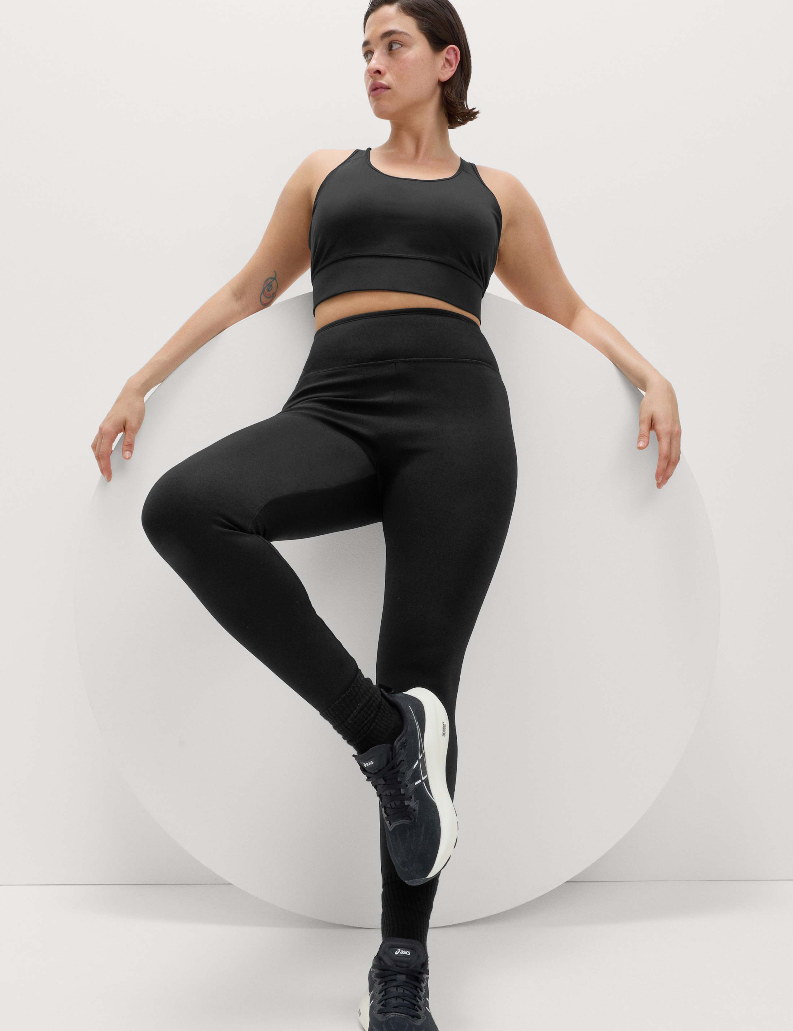 Thermal Fleece Lined High Waisted Leggings